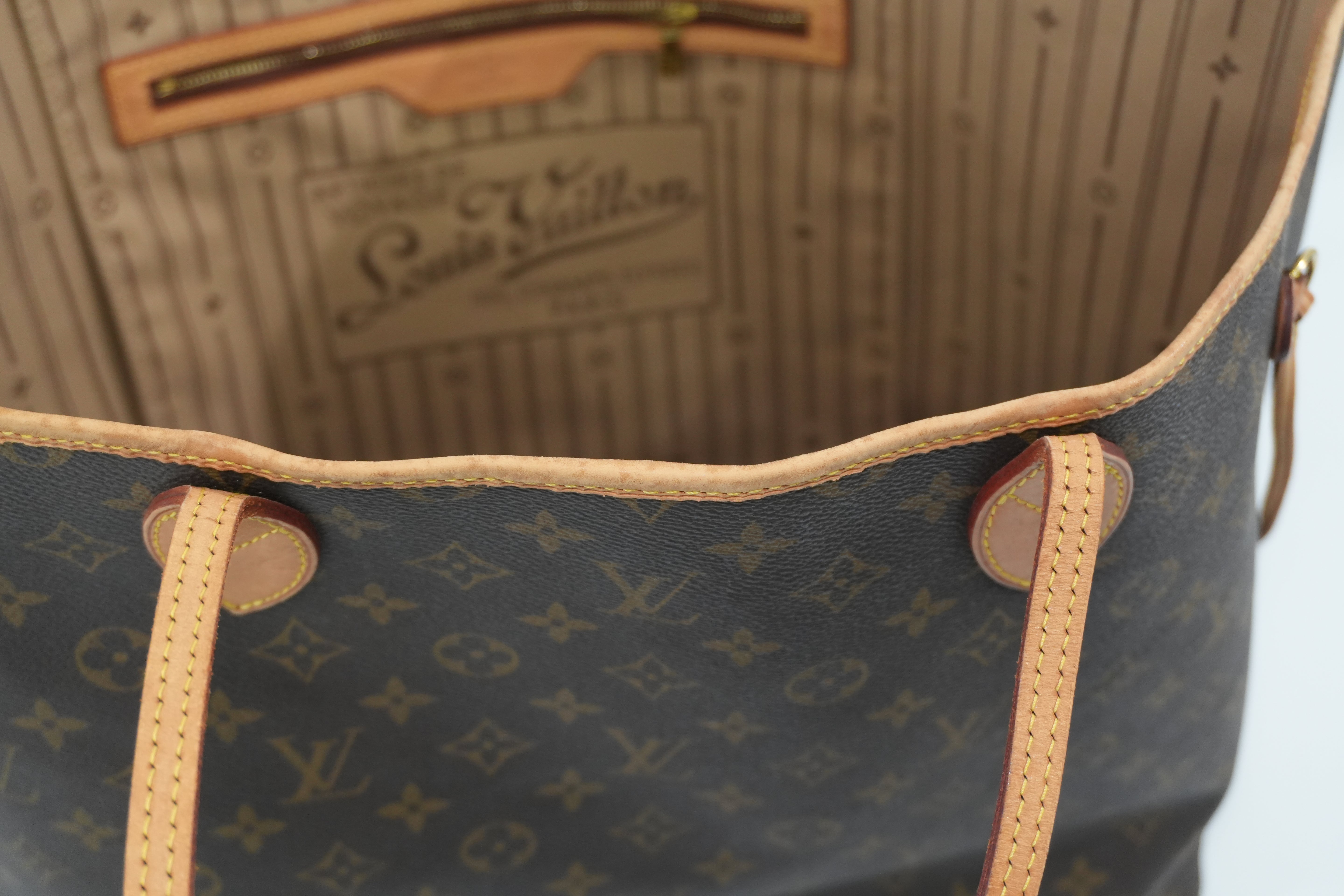 Pre-owned Louis Vuitton Monogram Neverfull GM Tote Bag