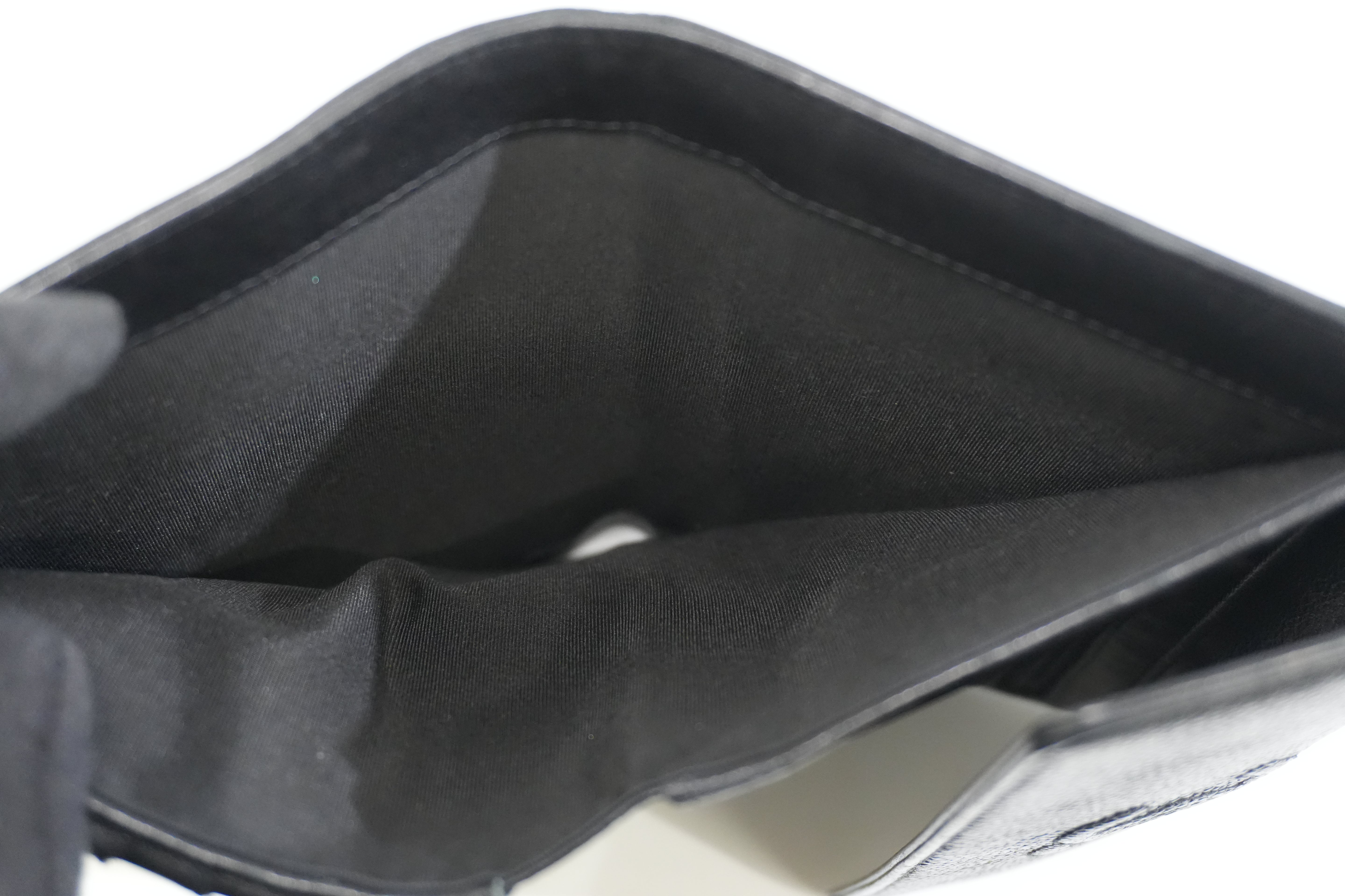 Pre-owned Chanel Caviar Skin Organizer Black