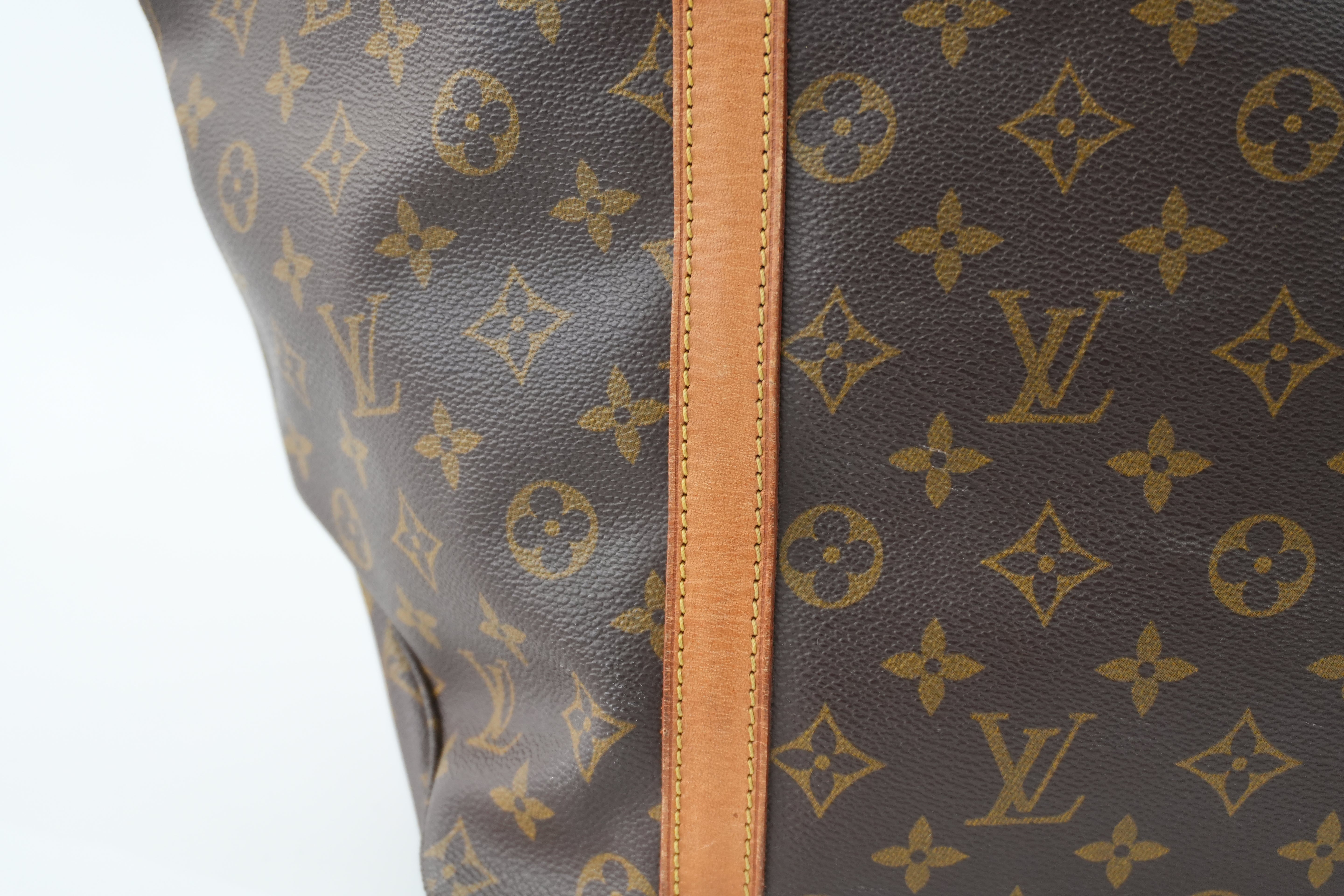 Louis Vuitton Monogram Sac Shopping GM Shoulder Tote Bag Used