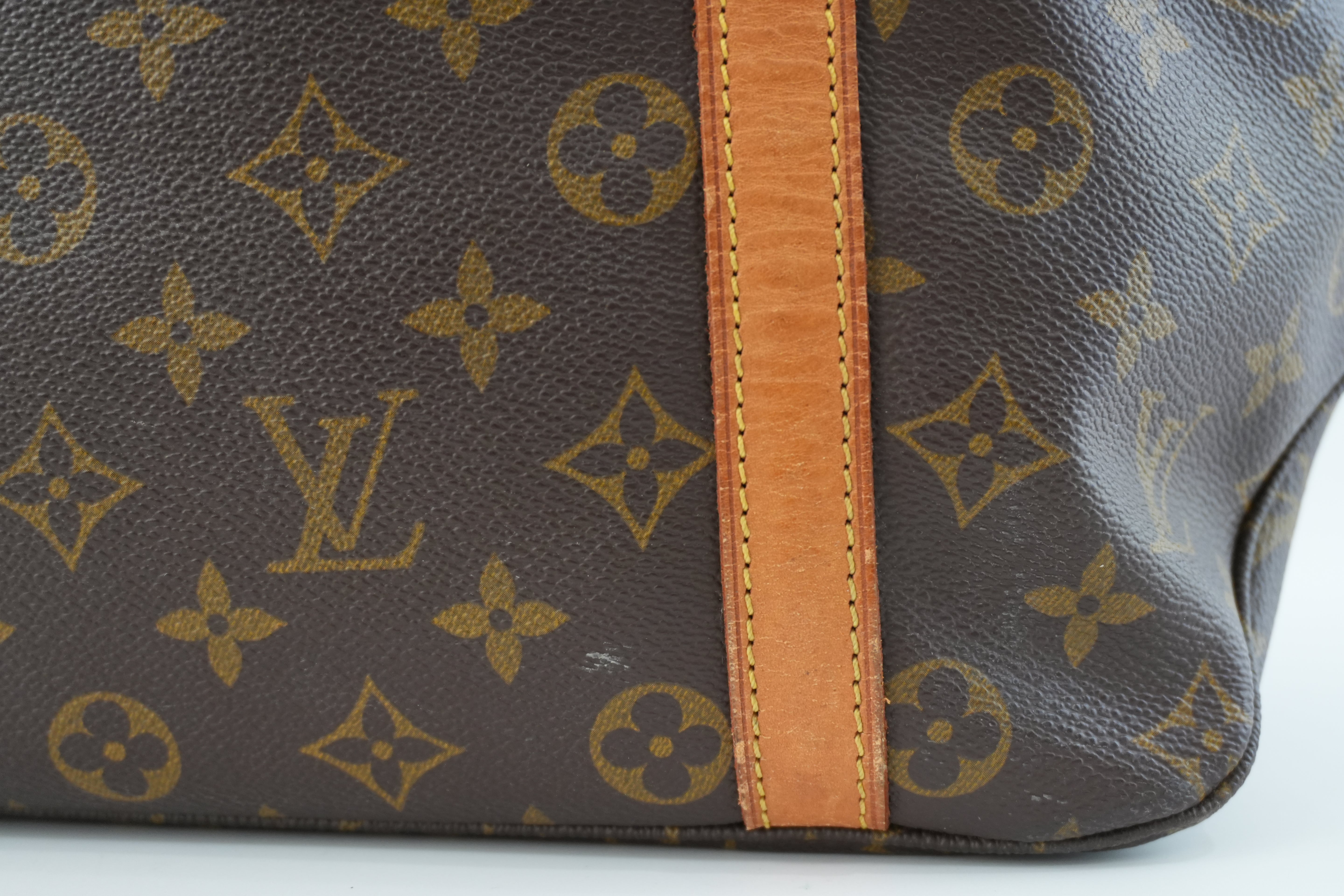 Louis Vuitton Monogram Sac Shopping GM Shoulder Tote Bag Used