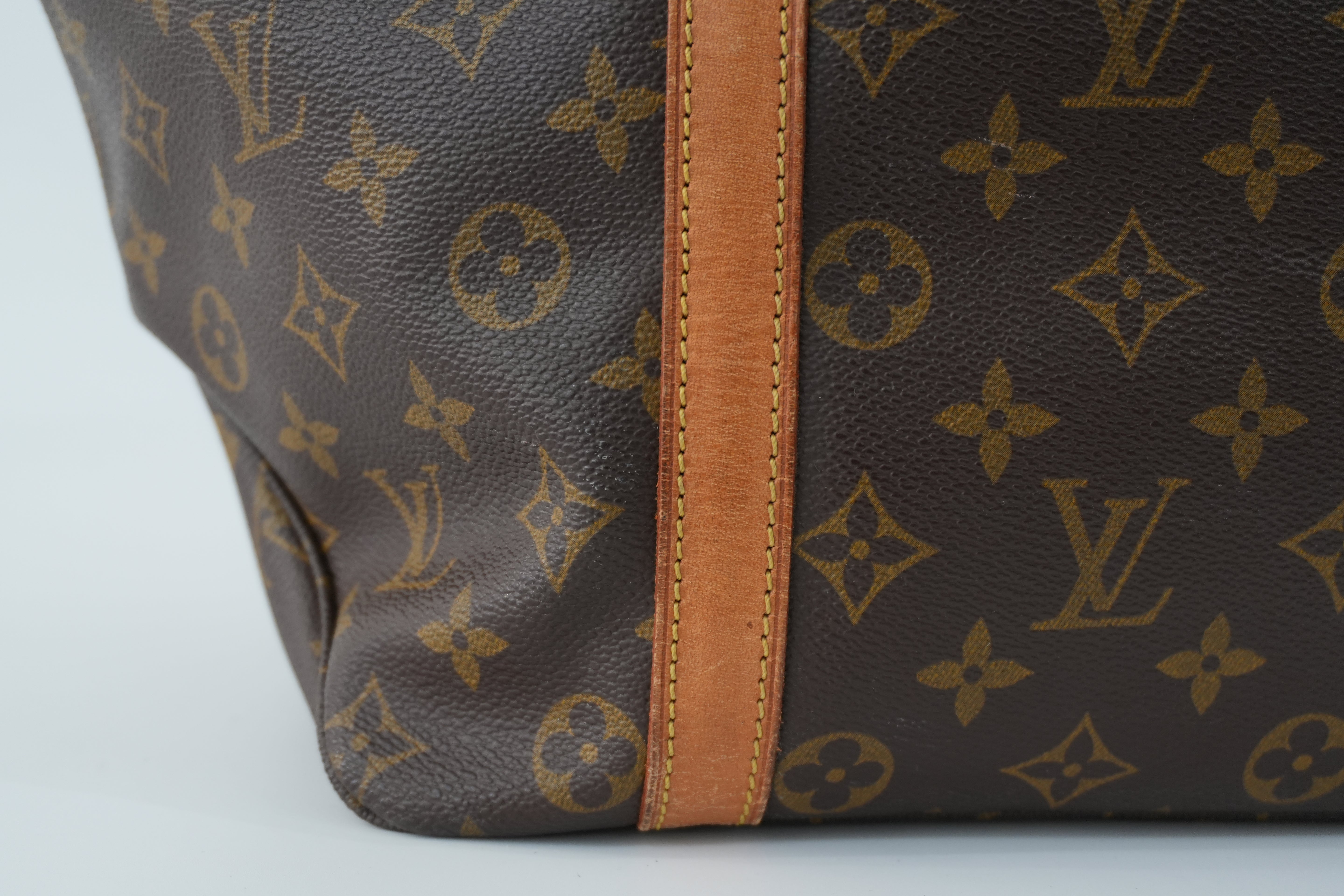 Louis Vuitton Monogram Sac Shopping GM Shoulder Tote Bag Used