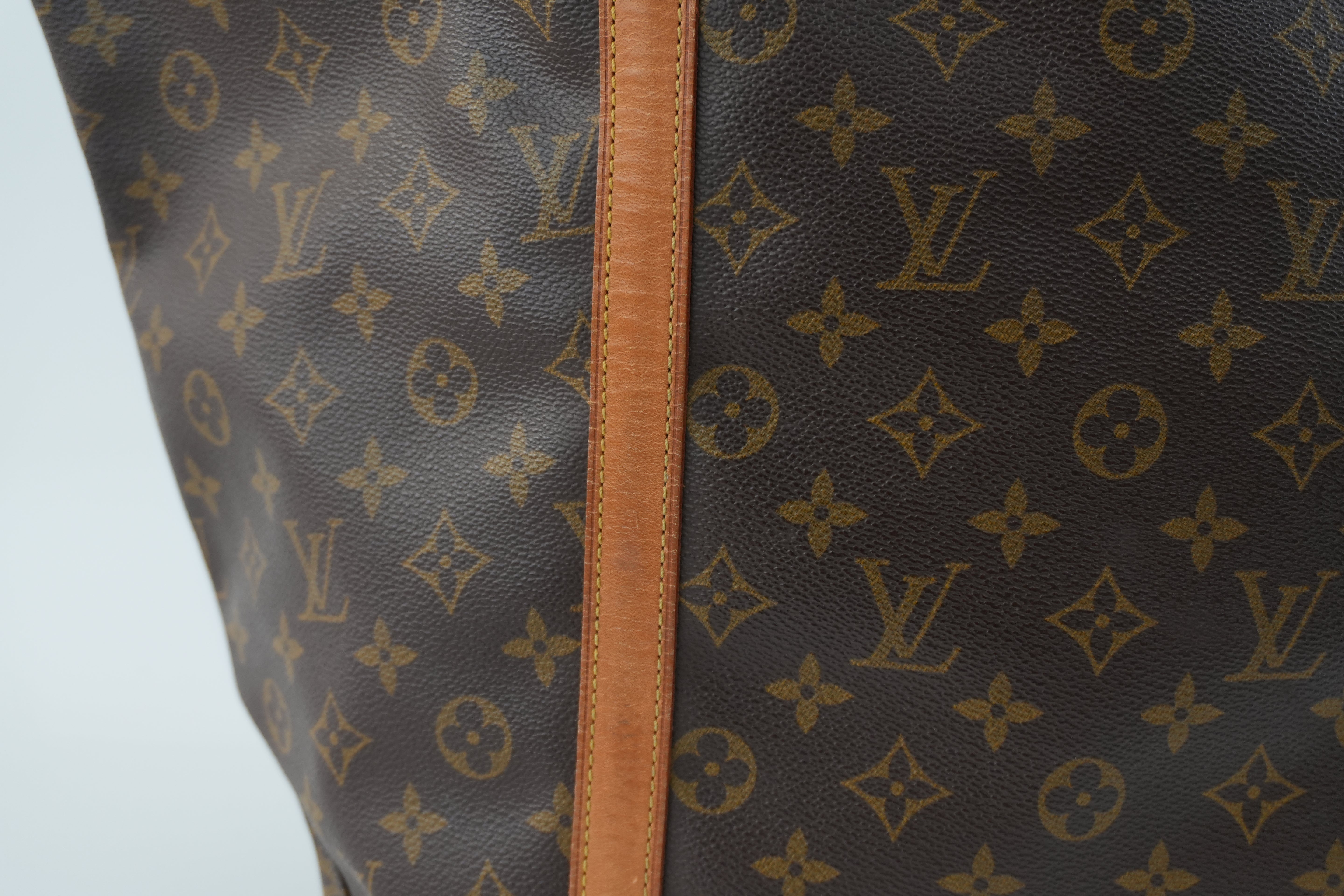 Louis Vuitton Monogram Sac Shopping GM Shoulder Tote Bag Used