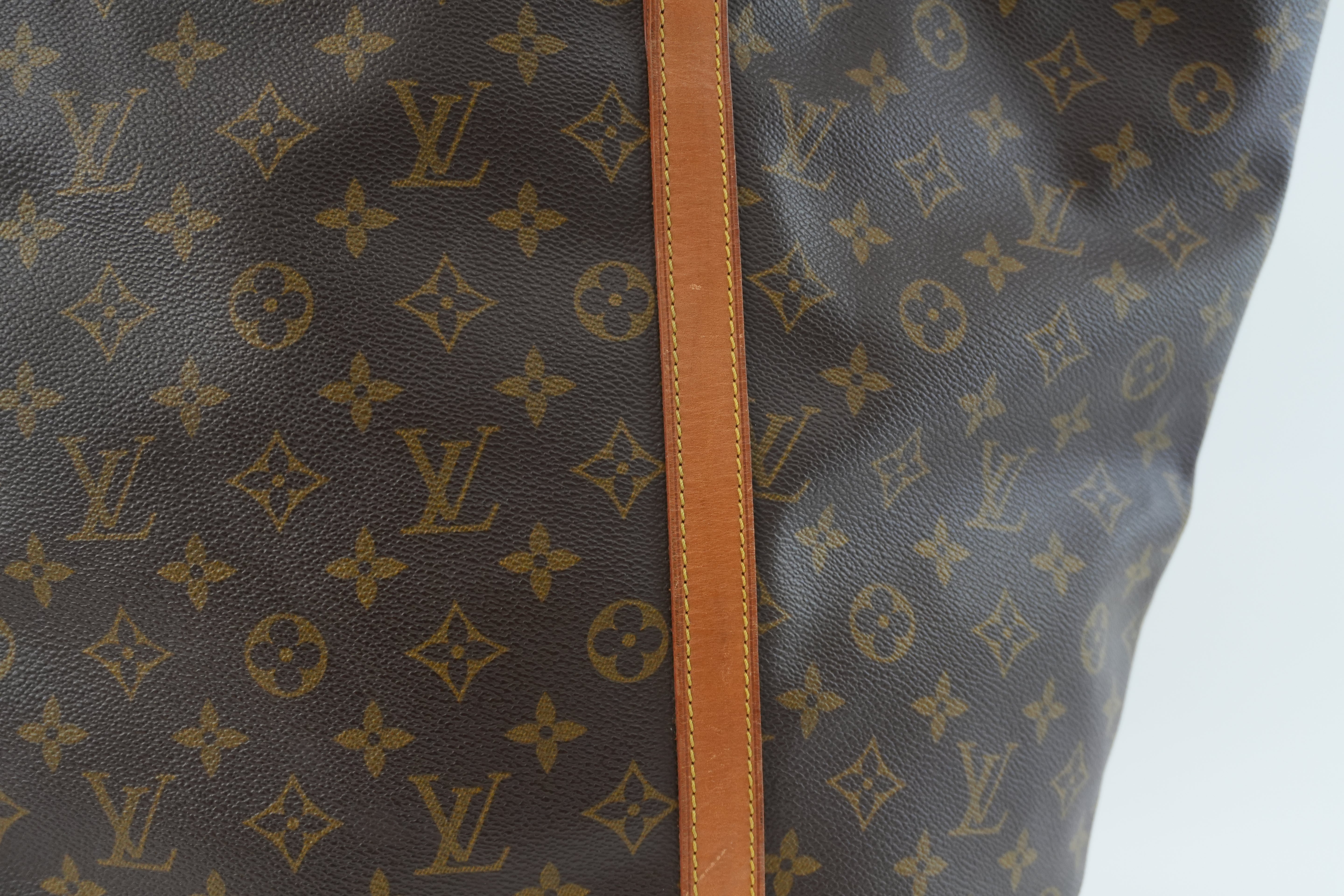 Louis Vuitton Monogram Sac Shopping GM Shoulder Tote Bag Used
