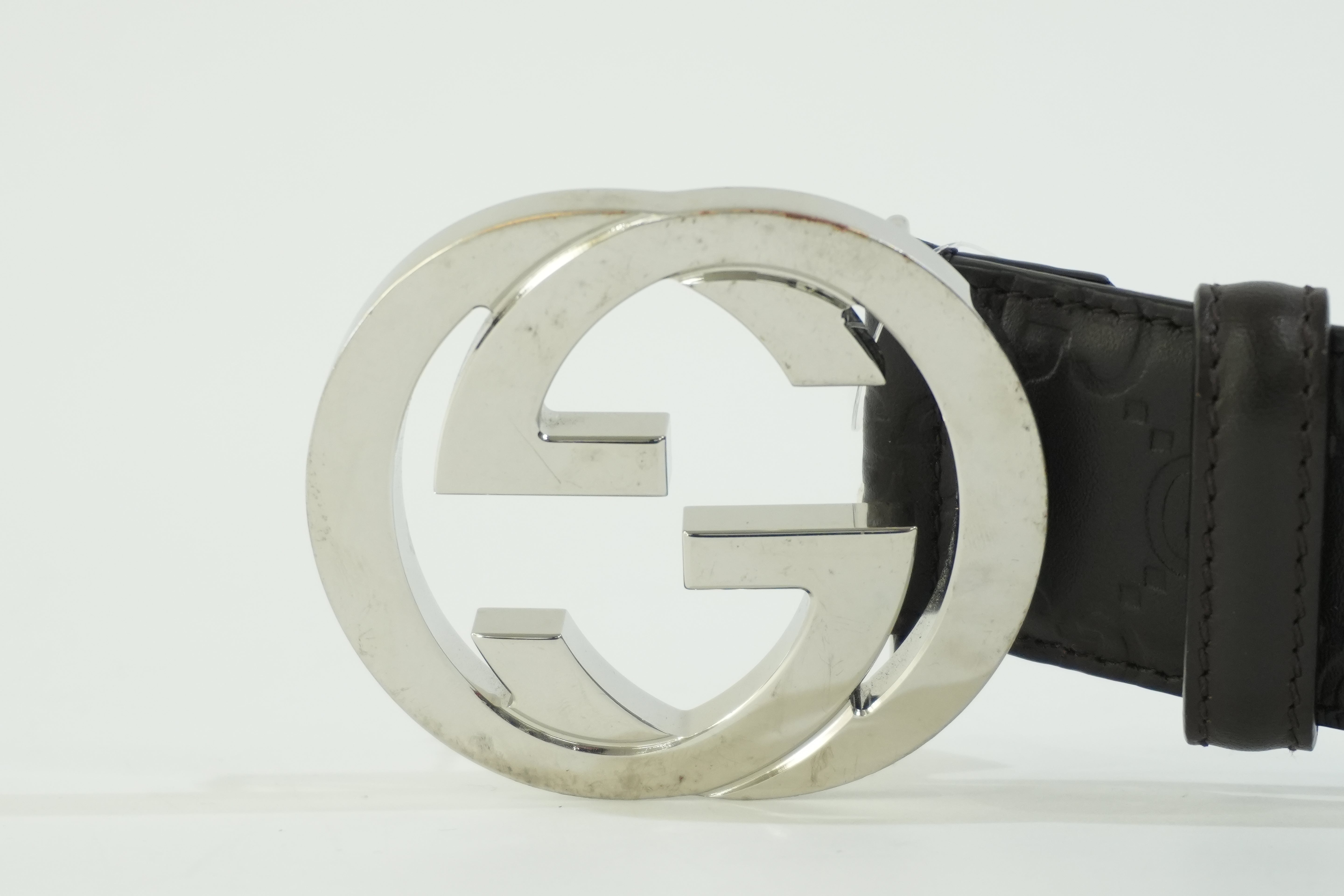Pre-owned Gucci Belt Brown