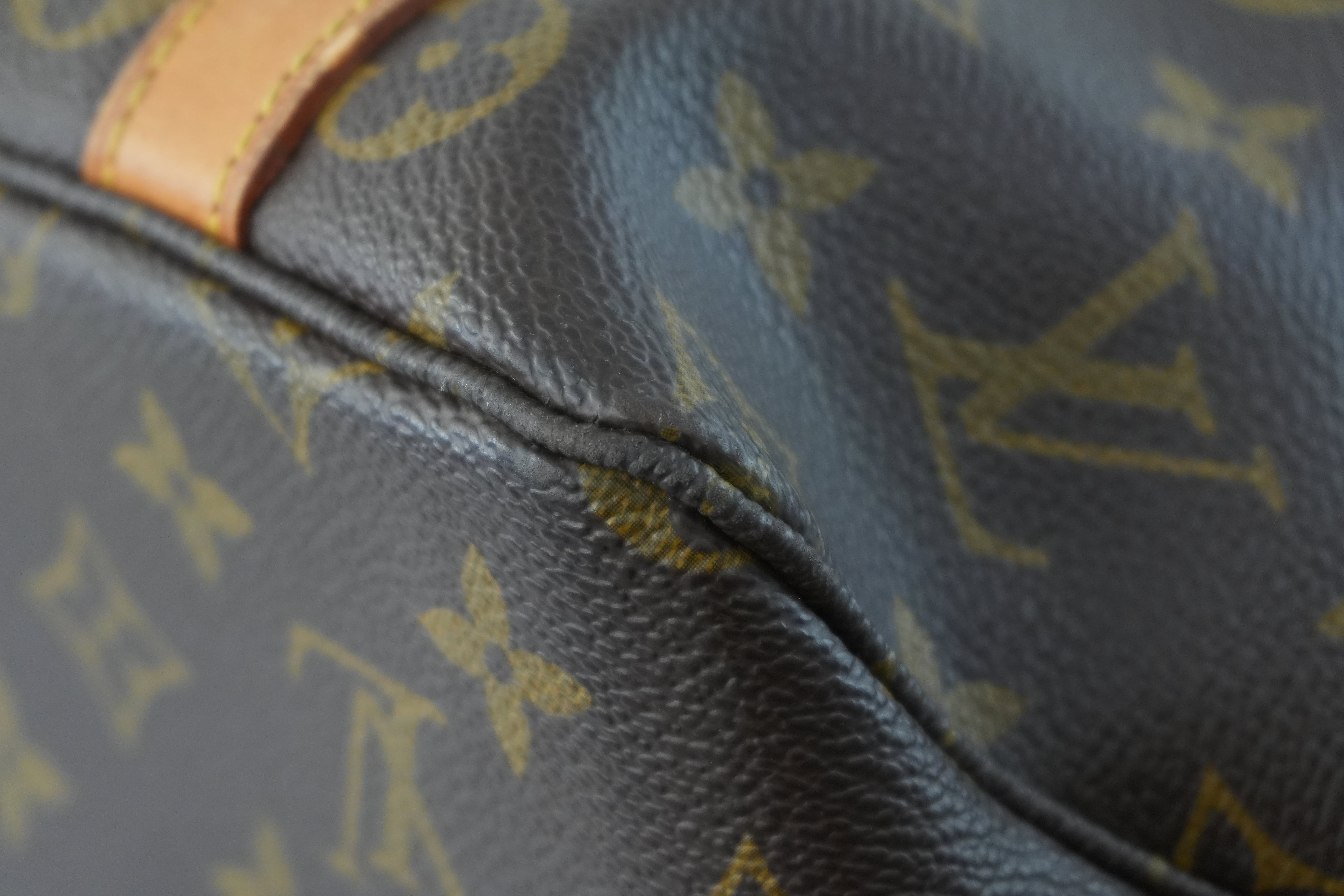 Louis Vuitton Monogram Sac Shopping GM Shoulder Tote Bag Used