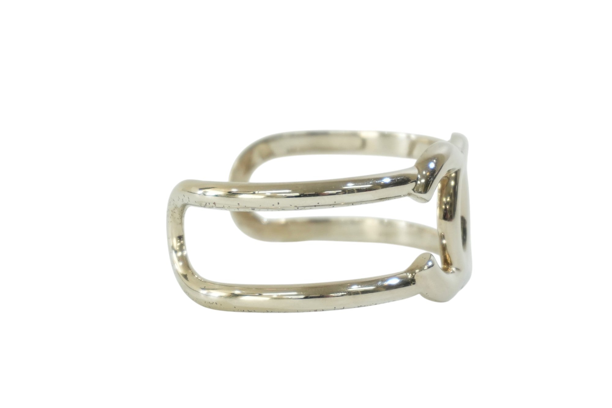 Pre-owned Chanel Bangle Silver tone
