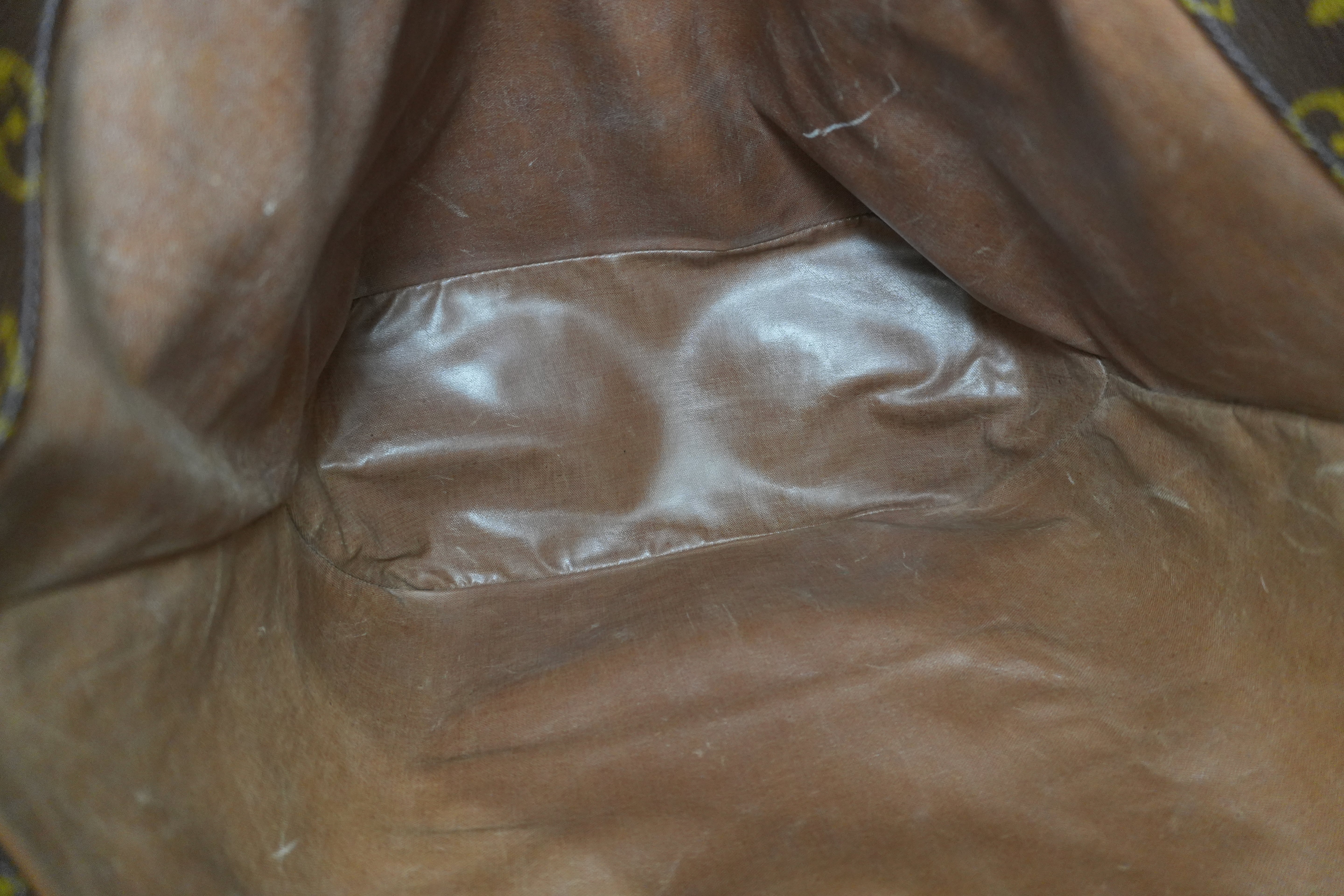 Louis Vuitton Monogram Sac Shopping GM Shoulder Tote Bag Used