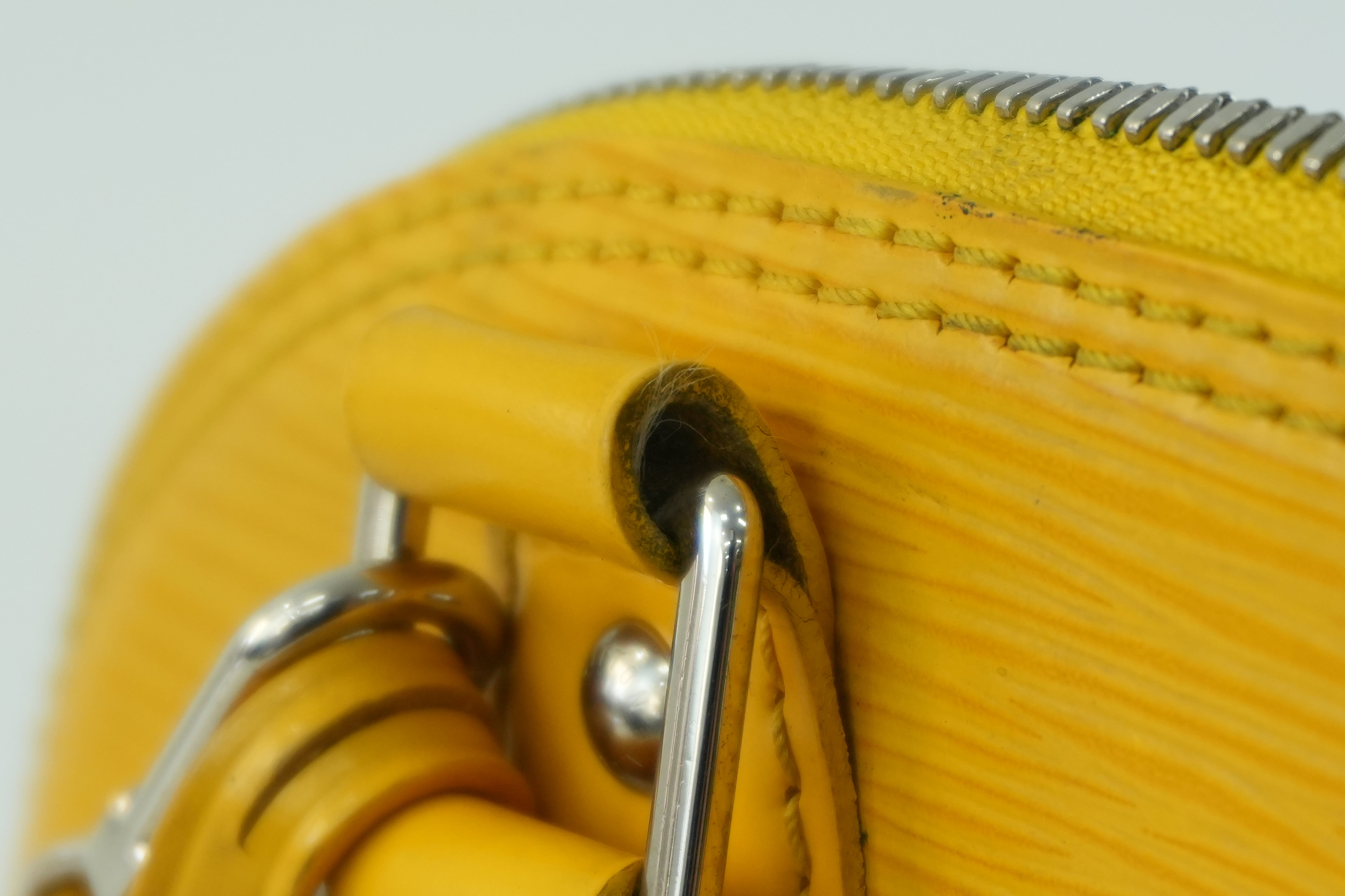 Louis Vuitton Alma Handbag BB Yellow Used