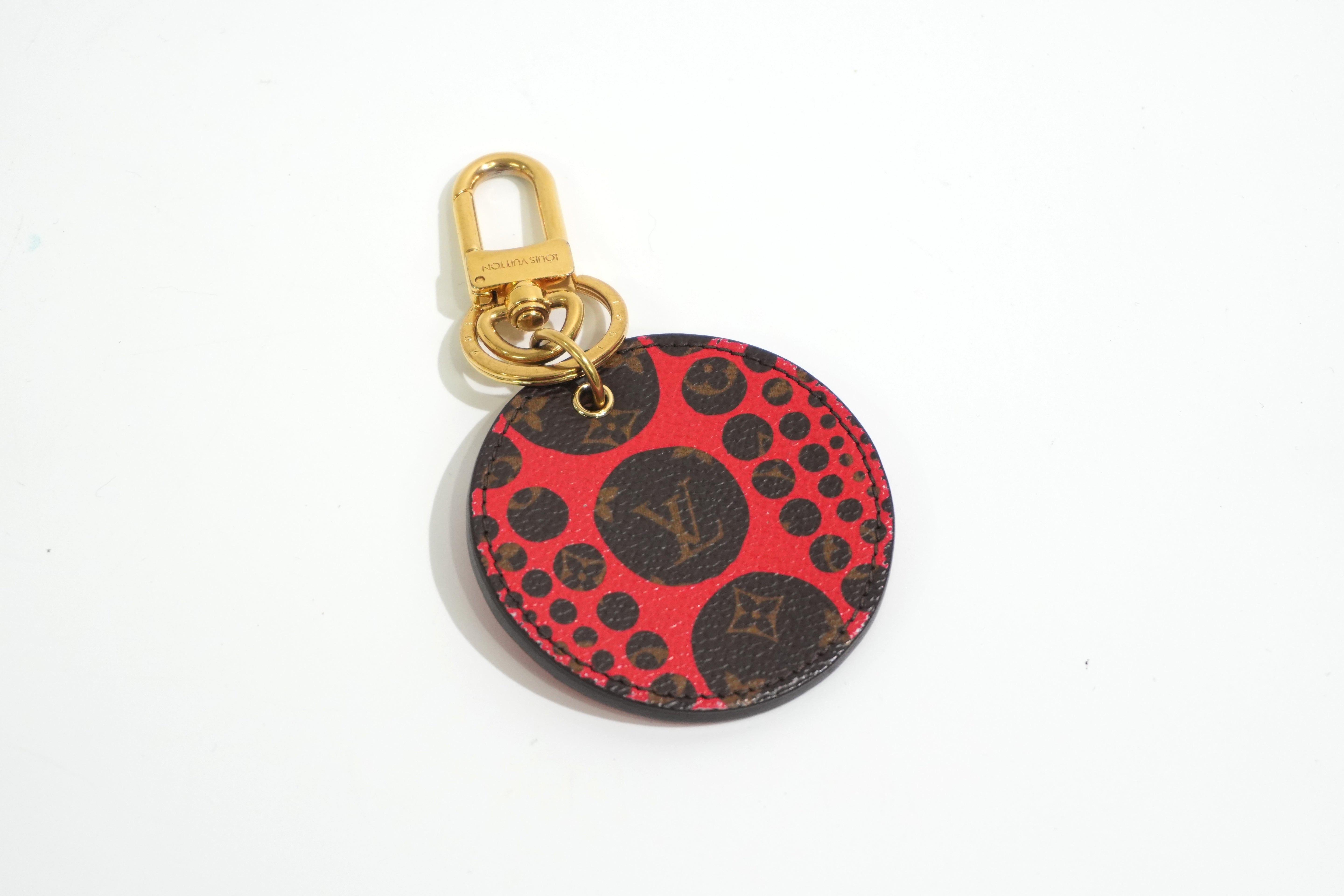 Pre-owned Louis Vuitton Bag Charm Red