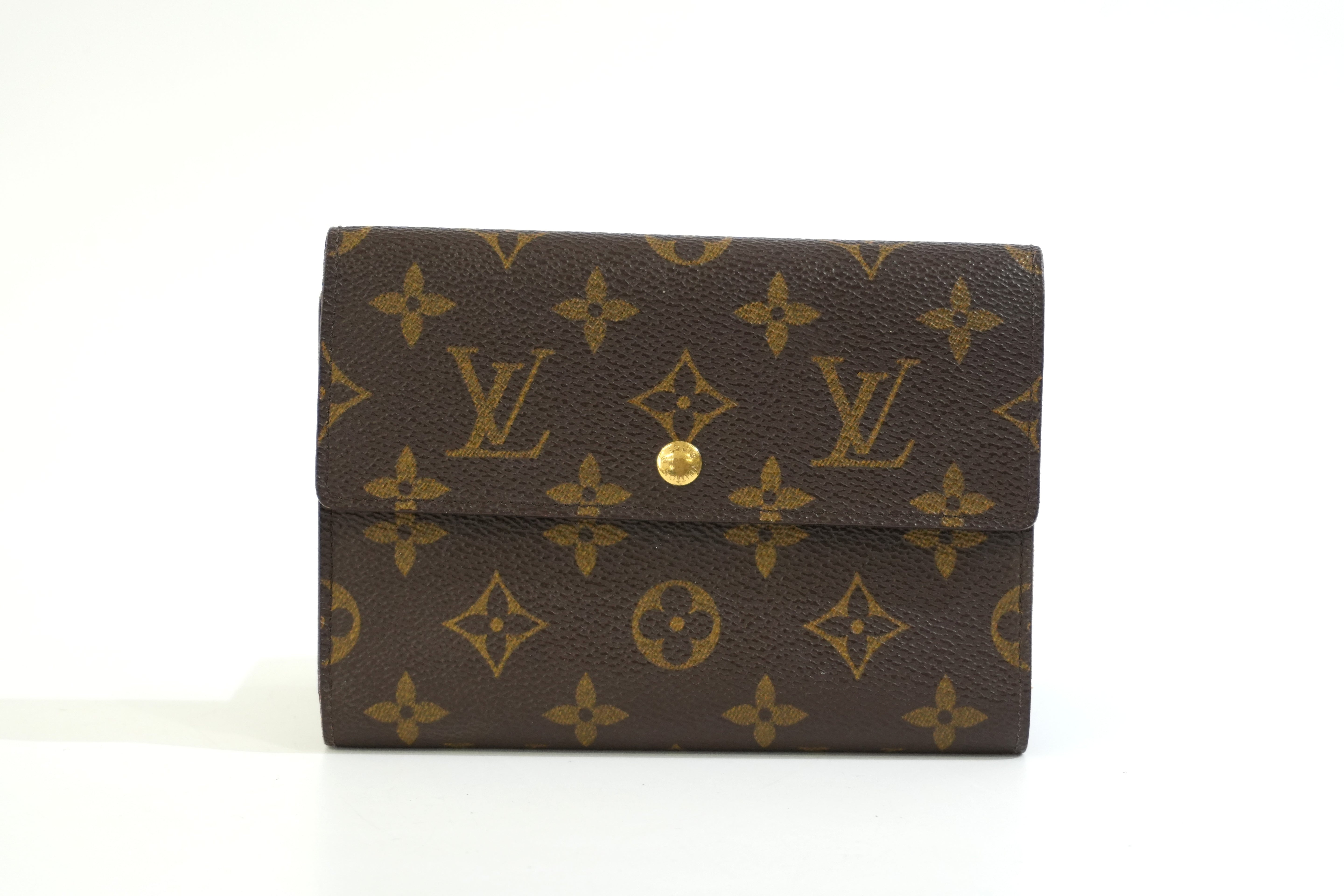 Pre-owned Louis Vuitton Monogram Short Wallet
