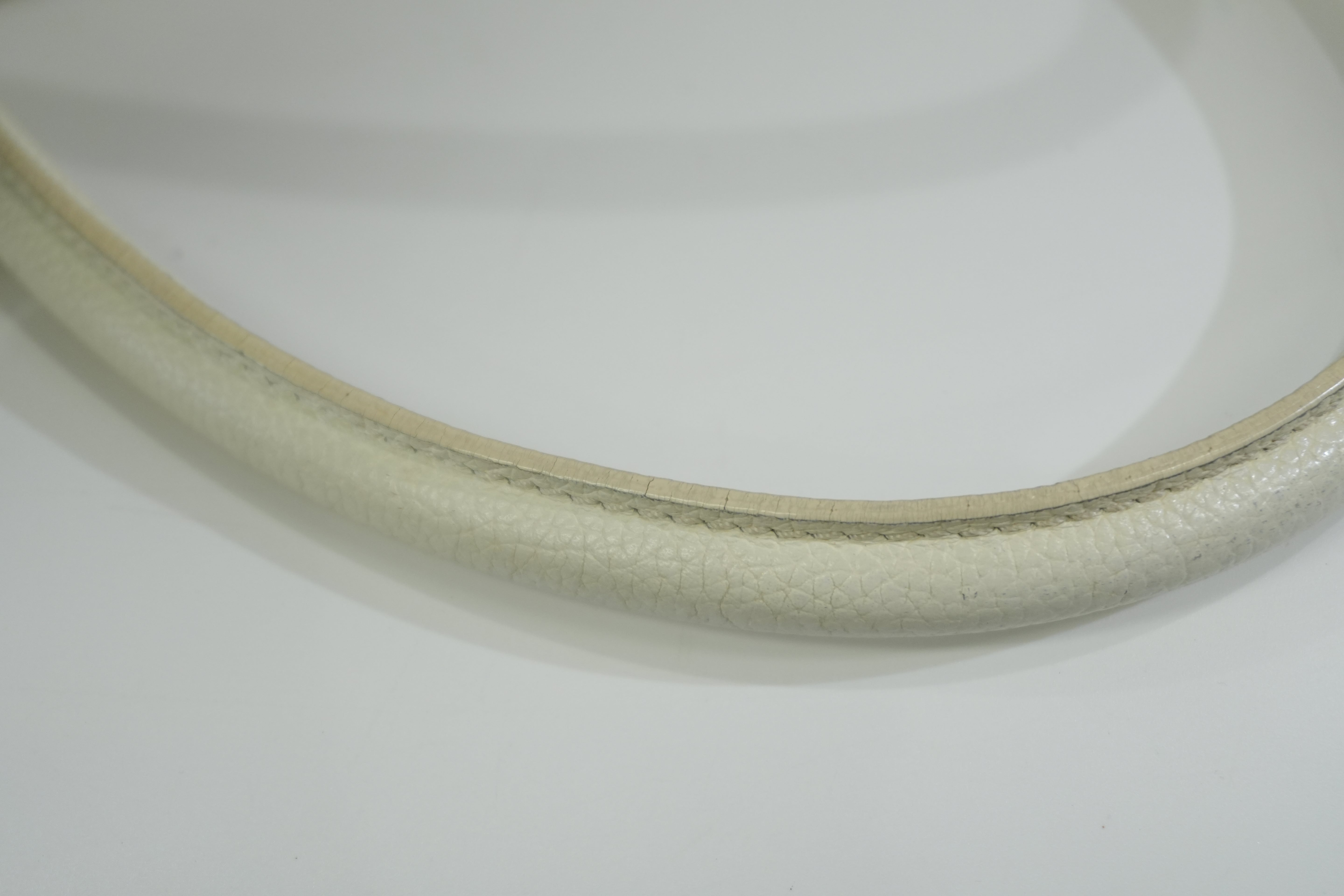 Pre-owned Chanel Caviar Skin Tote Bag White