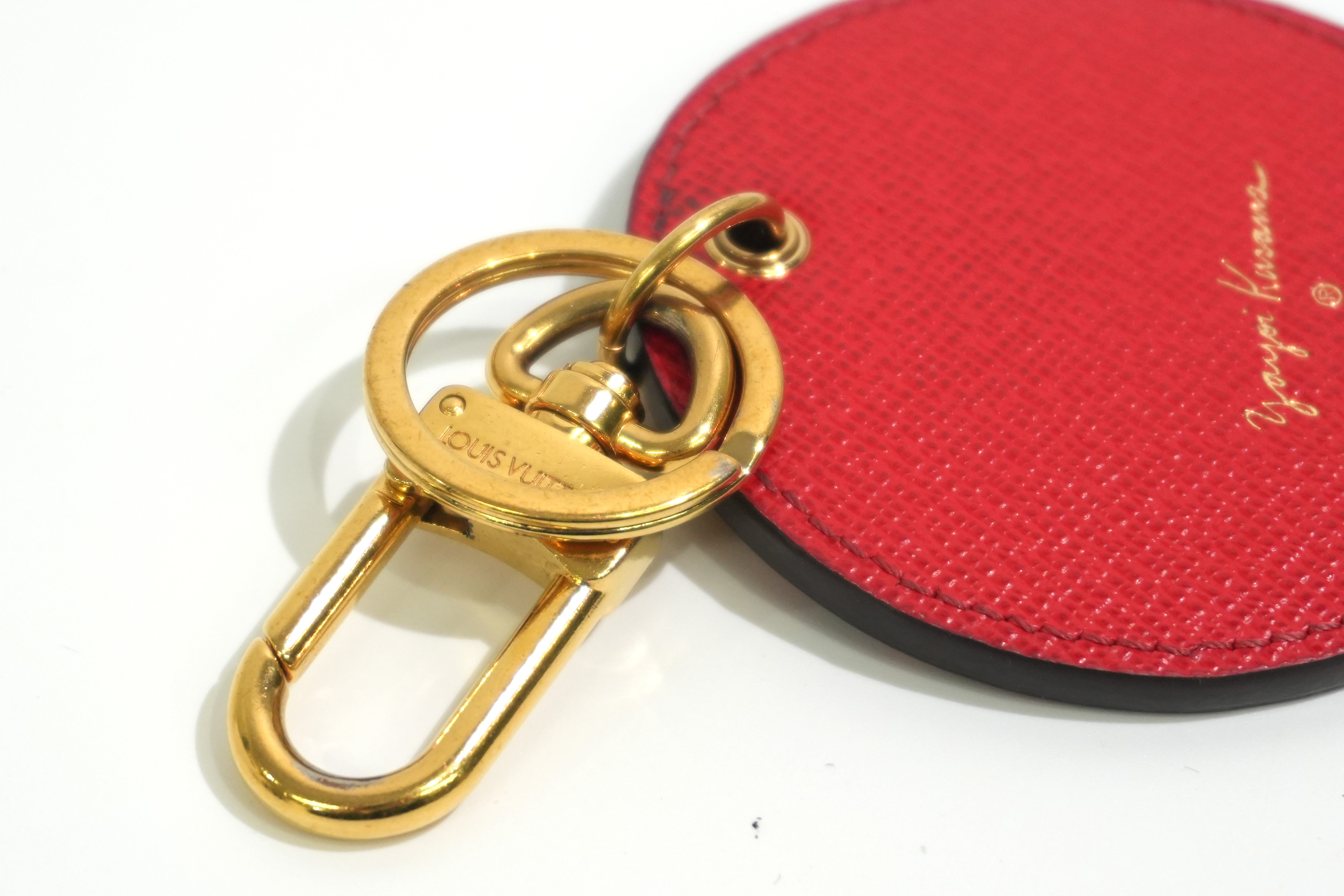 Pre-owned Louis Vuitton Bag Charm Red