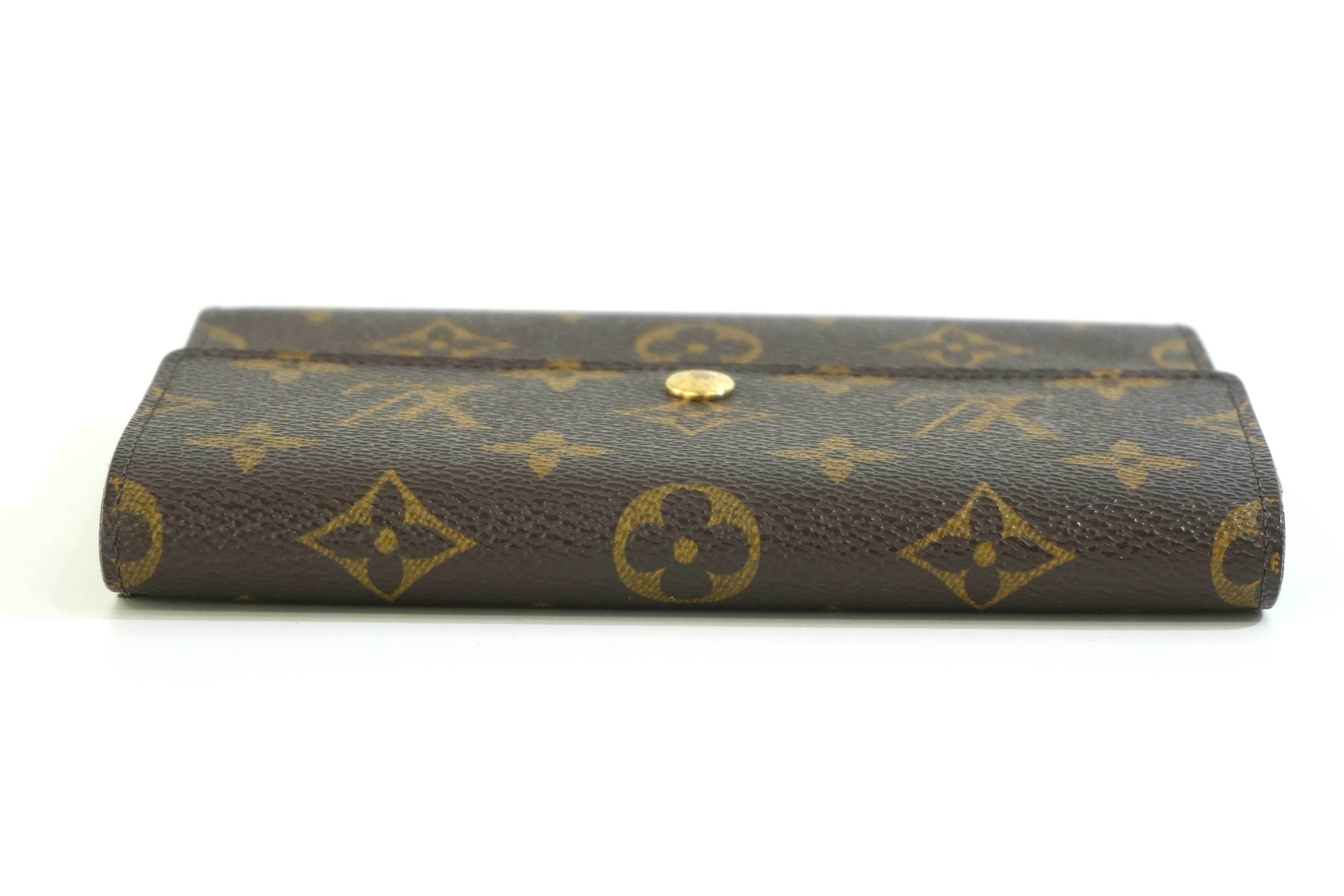 Pre-owned Louis Vuitton Monogram Short Wallet