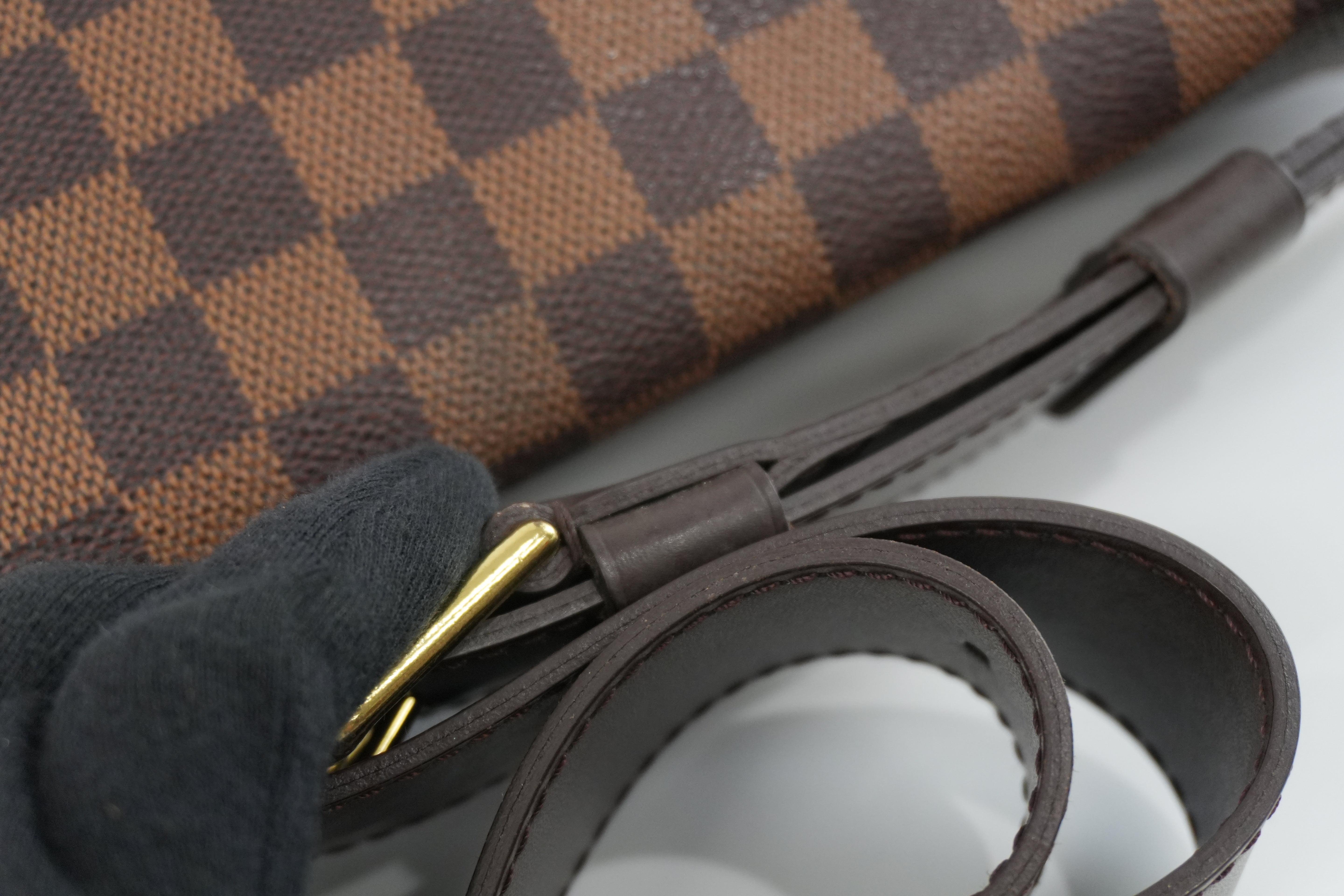 Louis Vuitton Damier Ebene Bastille Messenger Bag Used