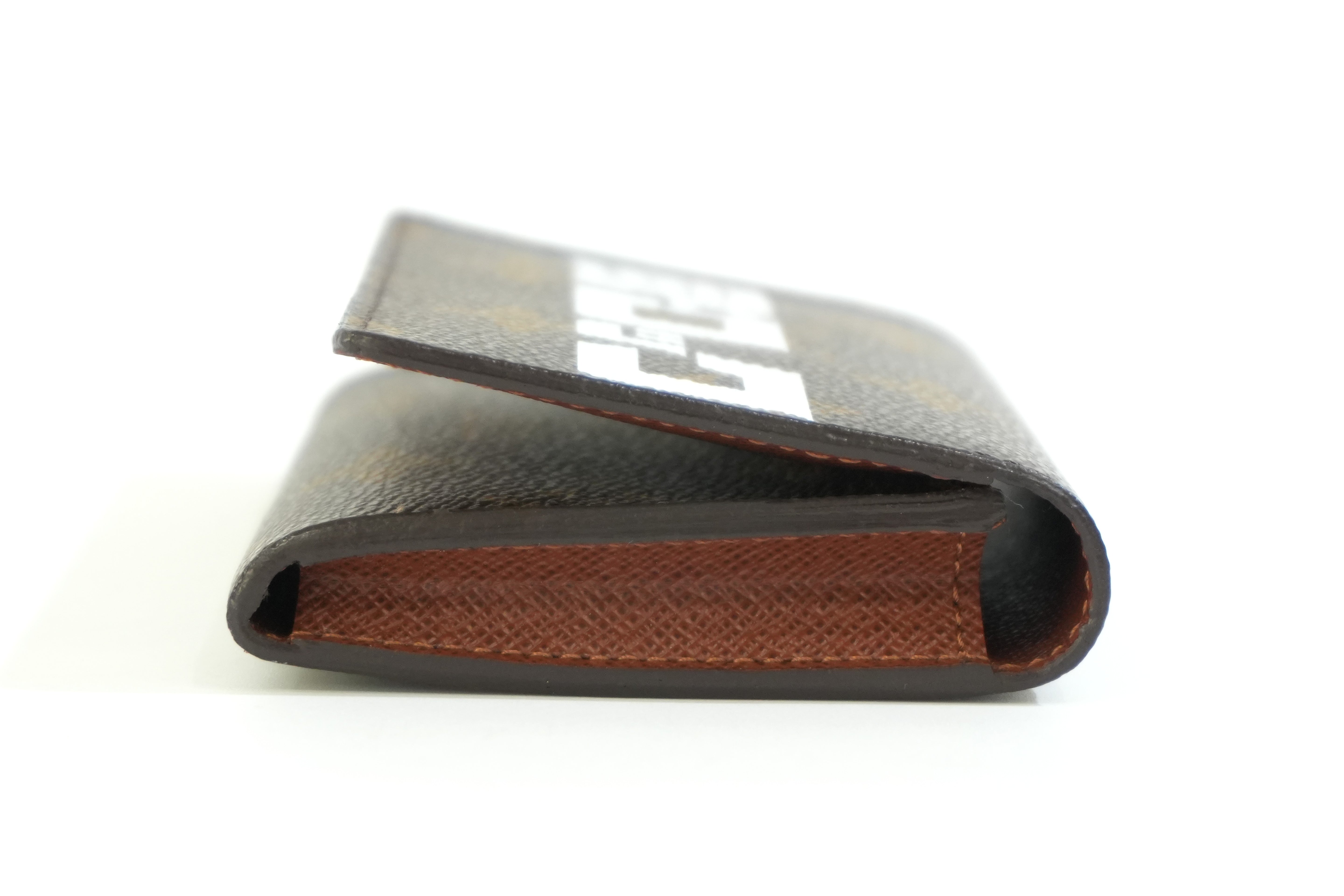 Pre-owned Louis Vuitton Monogram Wild Rock Card Case