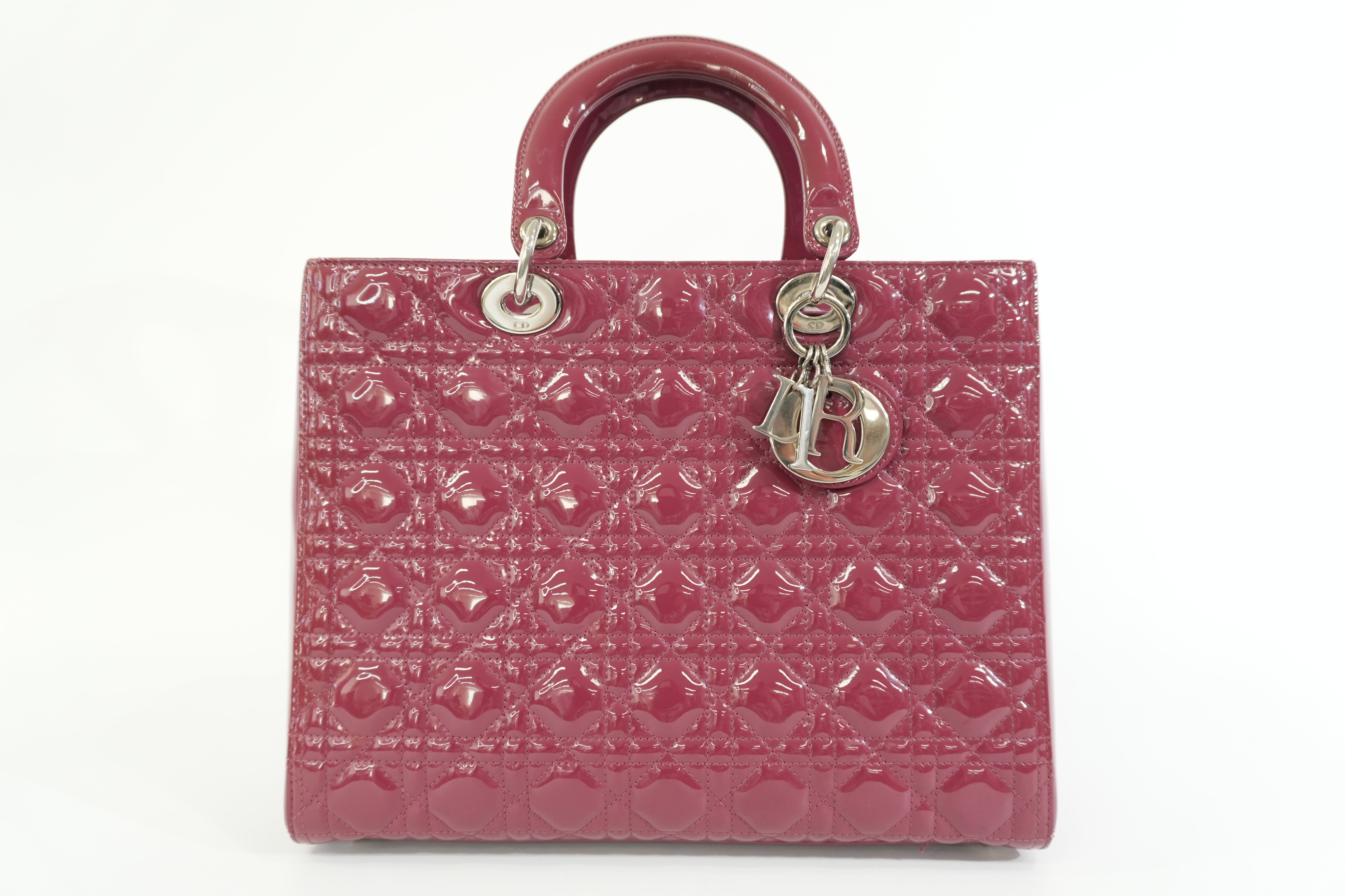 Pre-owned Lady Dior Handbag Pink