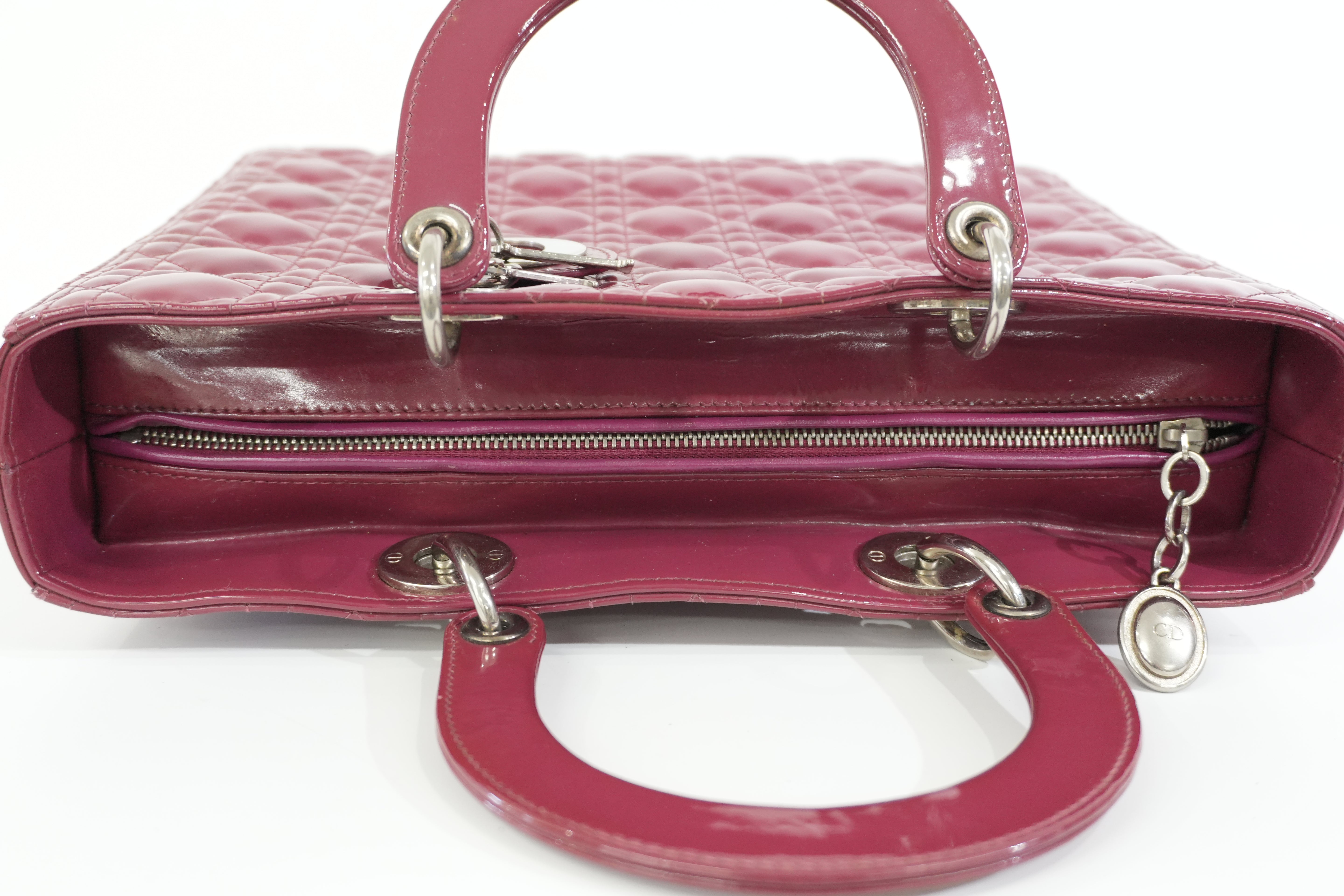Pre-owned Lady Dior Handbag Pink