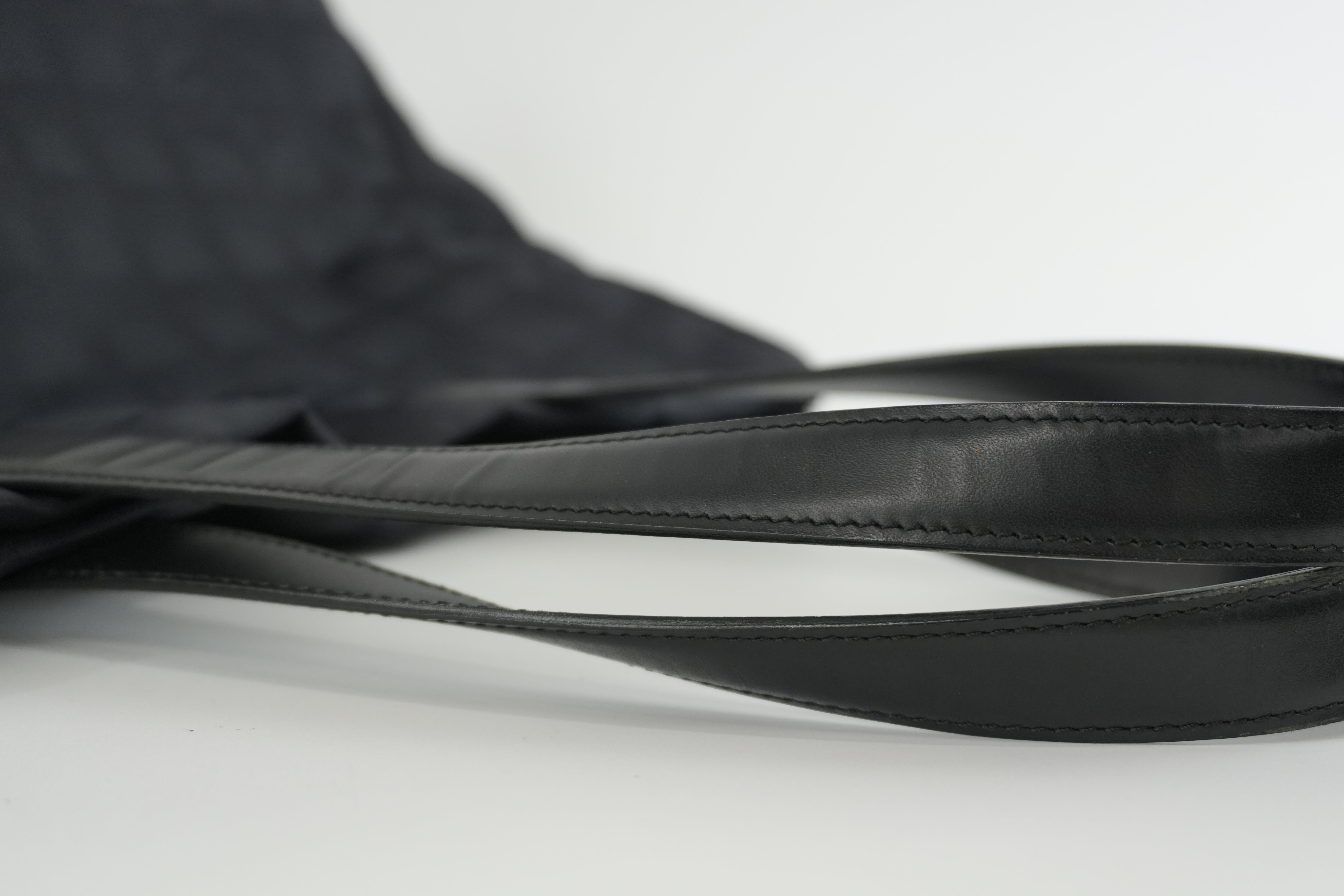 Chanel New Travel Line Tote Bag Black Used