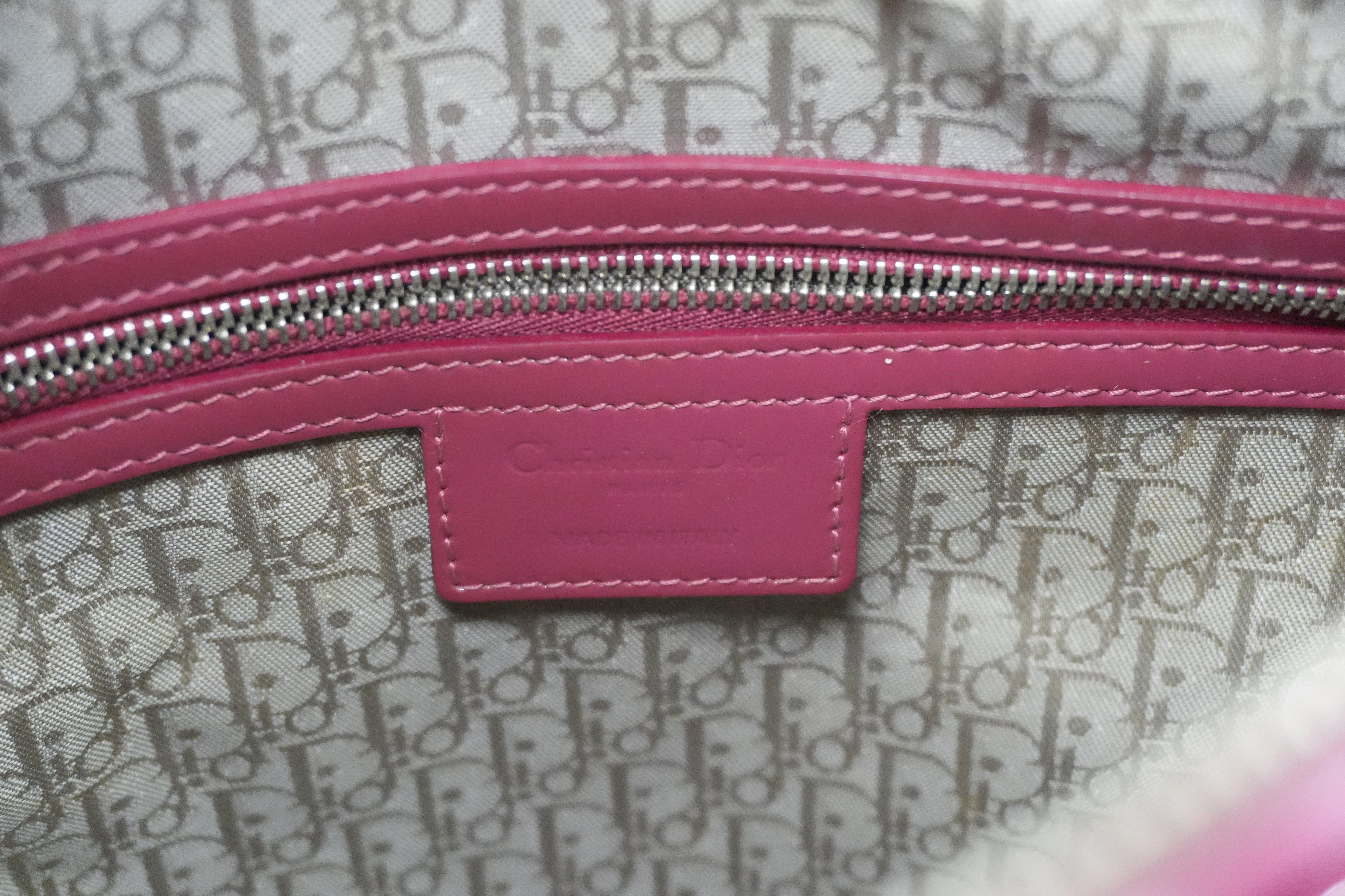Pre-owned Lady Dior Handbag Pink