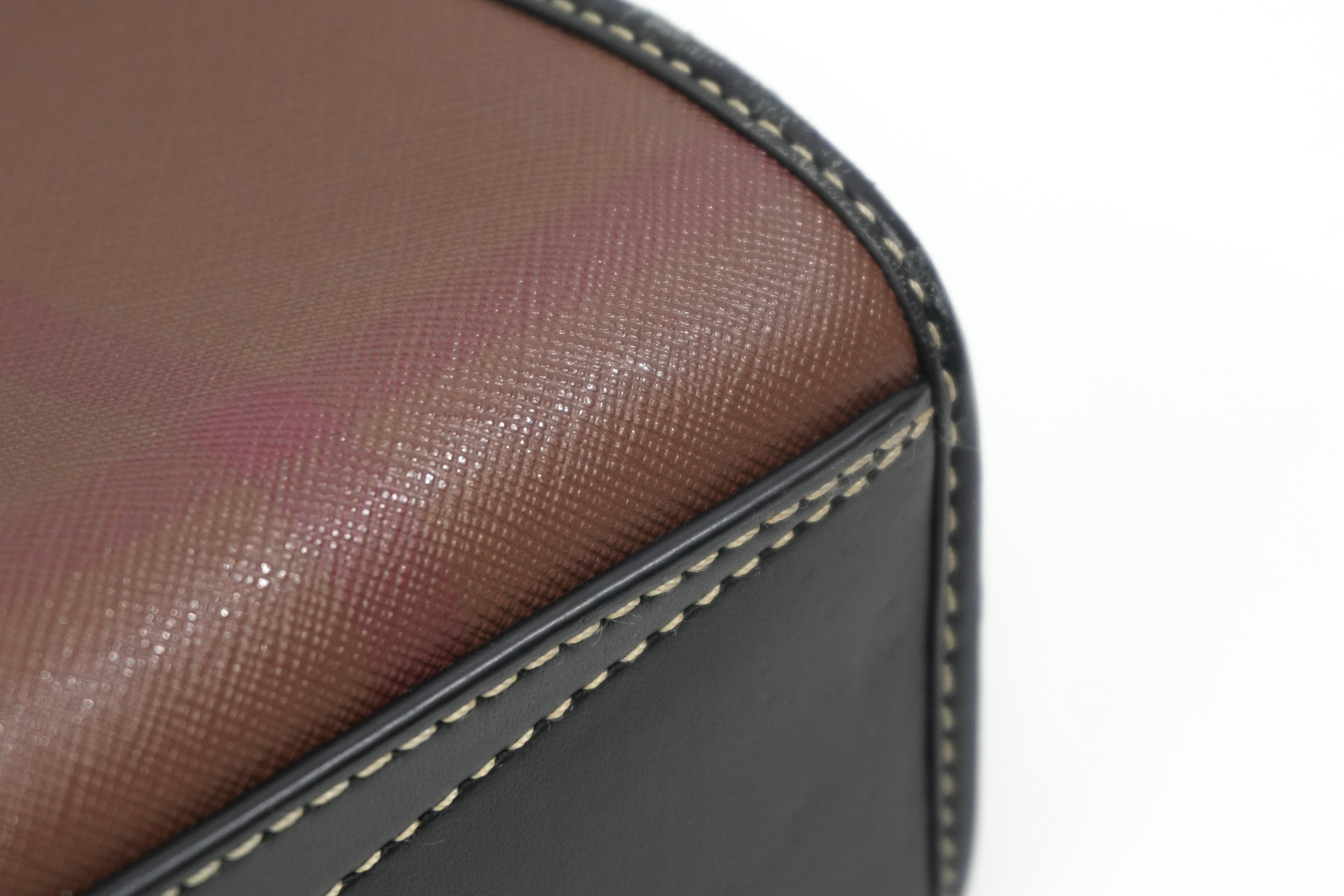 Pre-owned Burberry Two Way Denny Tote Bag Brown