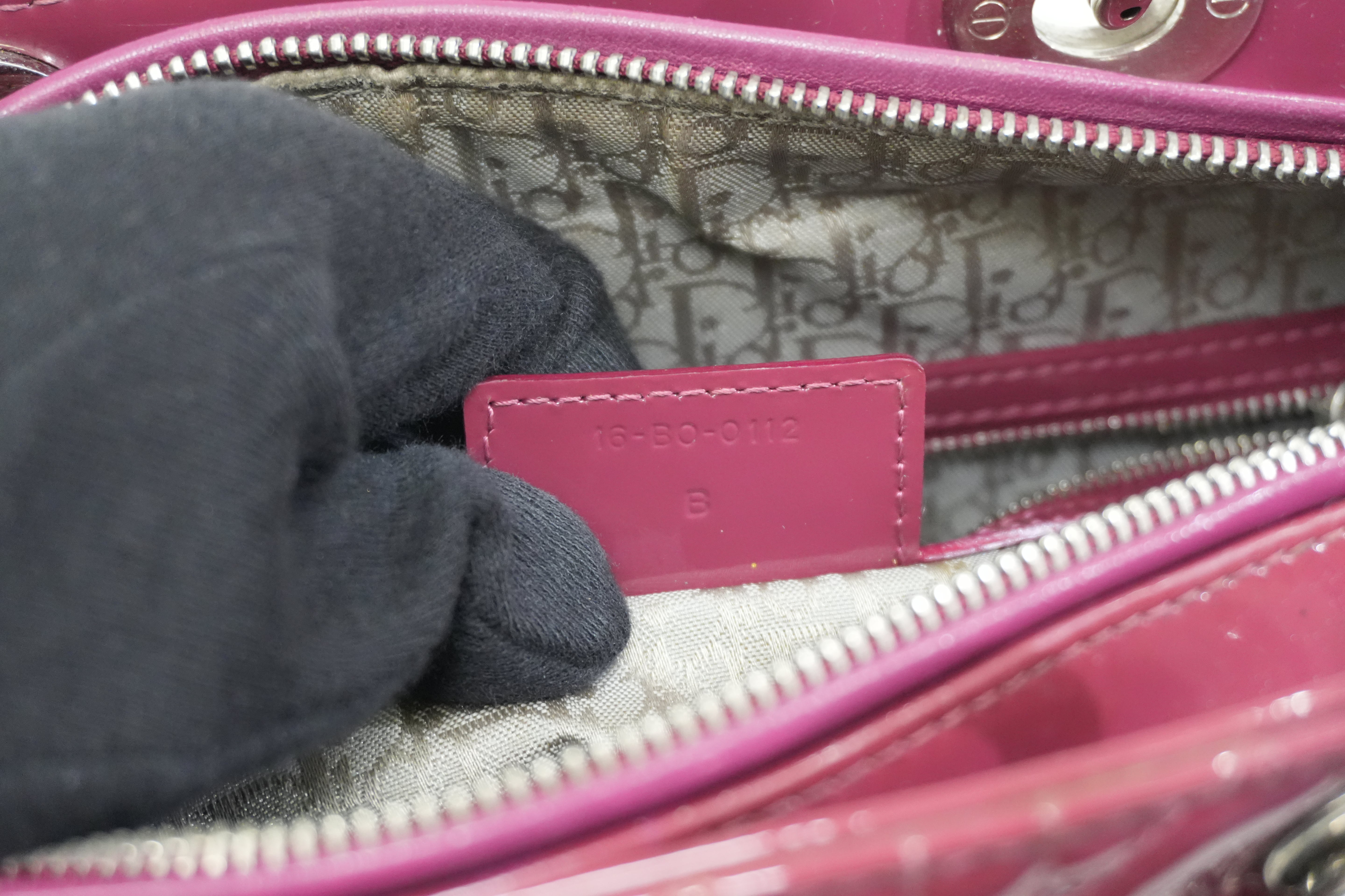 Pre-owned Lady Dior Handbag Pink