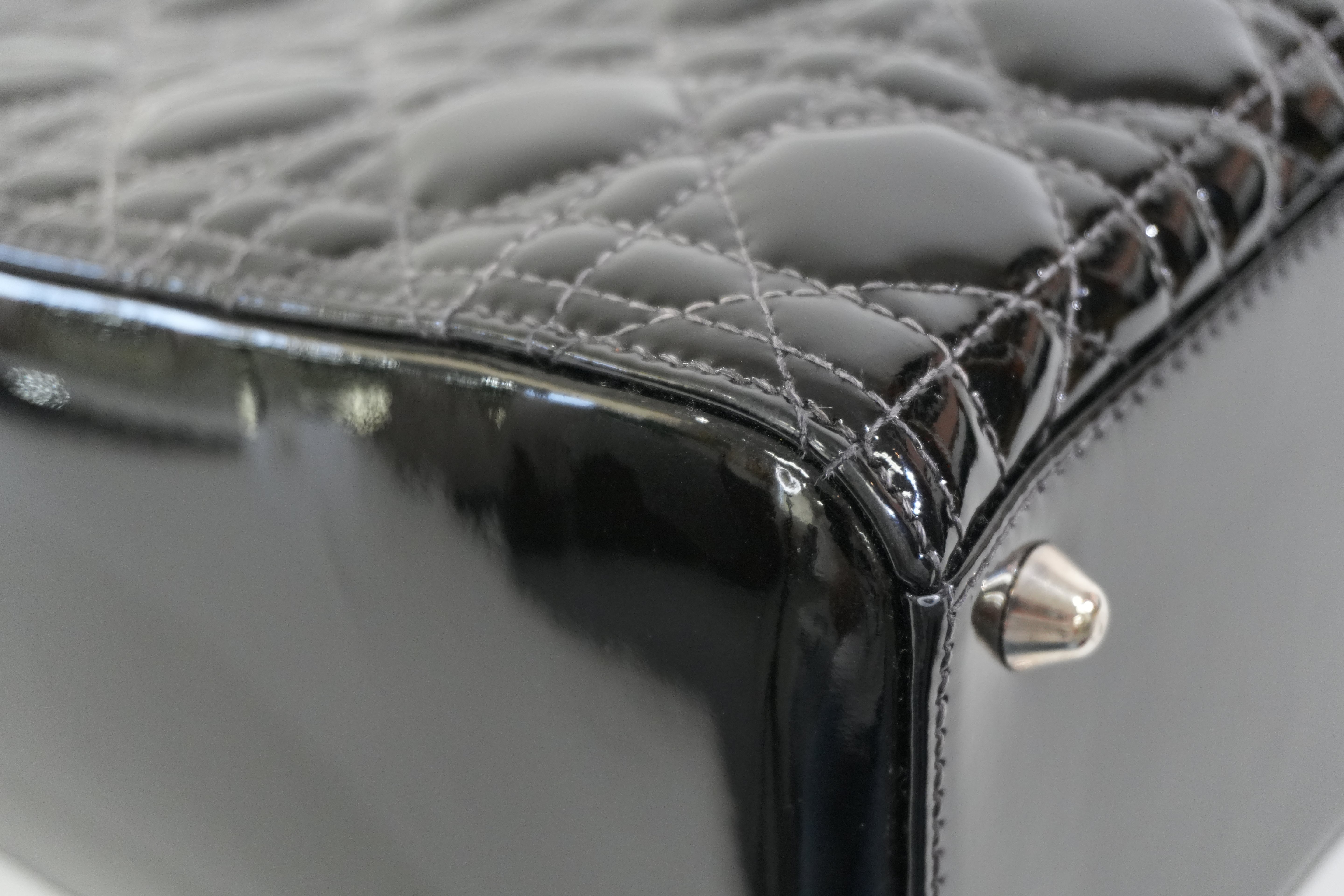 Pre-owned Lady Dior Handbag Black