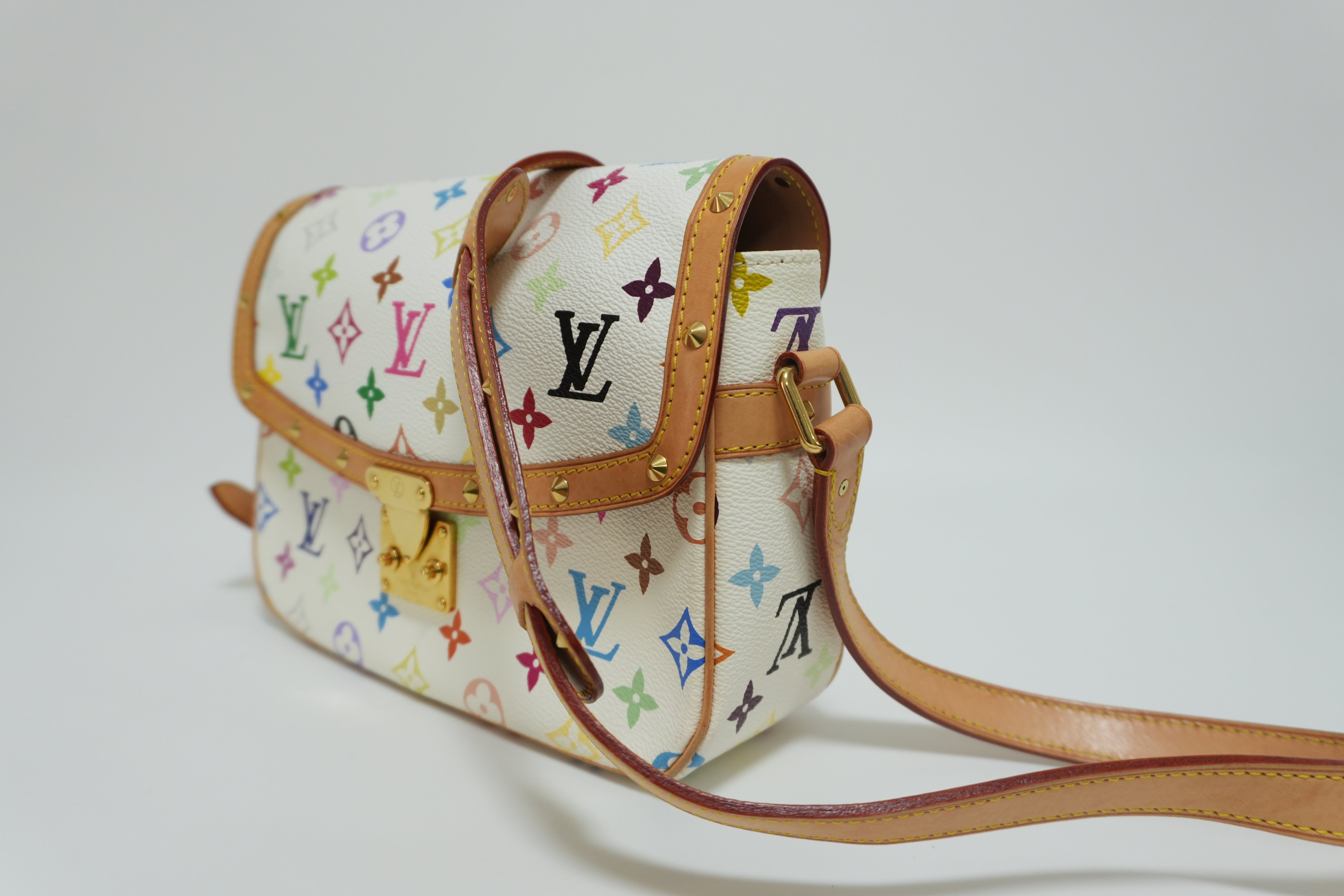 Louis Vuitton Multicolor Sologne Shoulder Bag Used