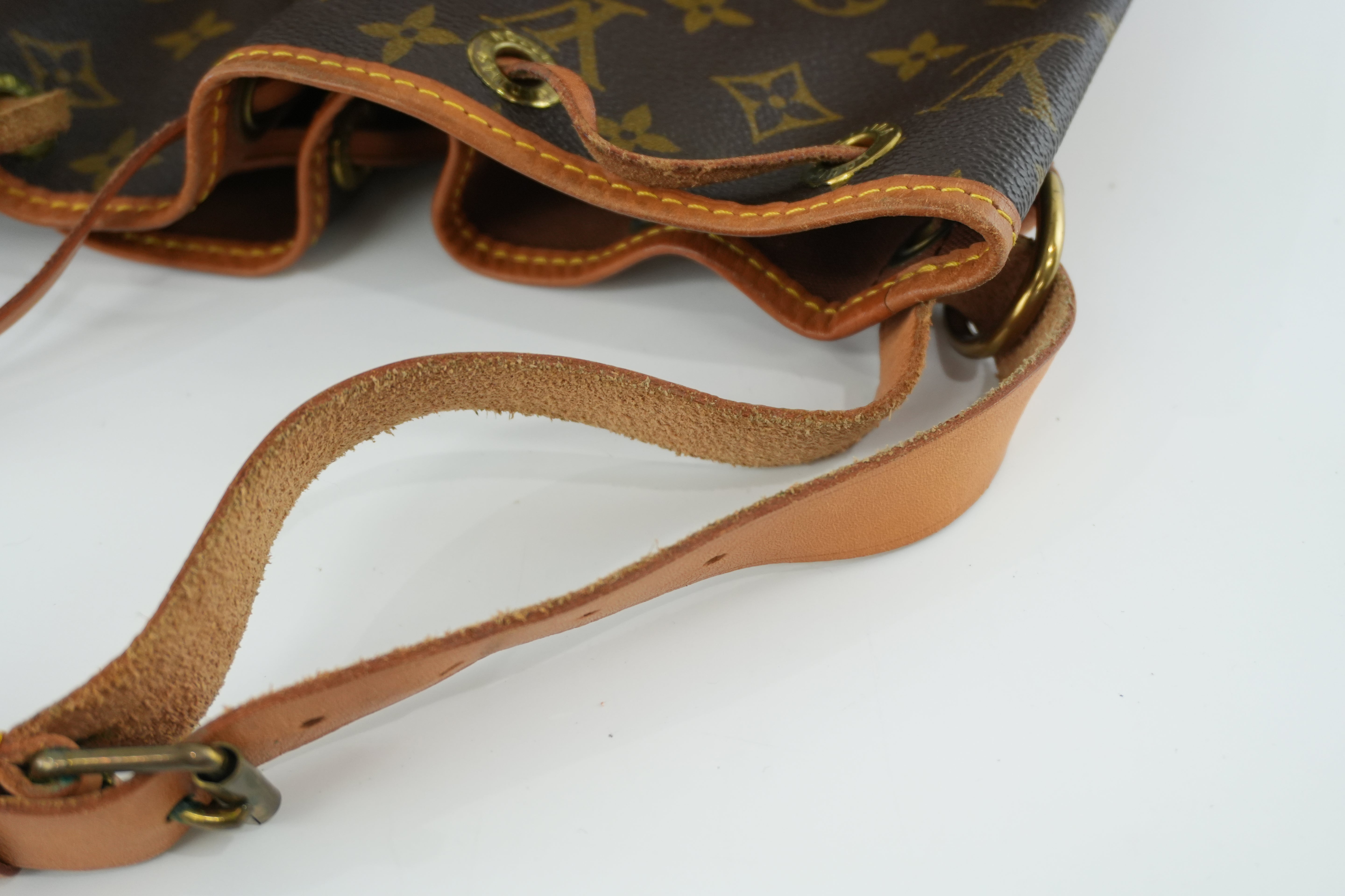 Louis Vuitton Monogram Noe PM Bucket Shoulder Bag Used