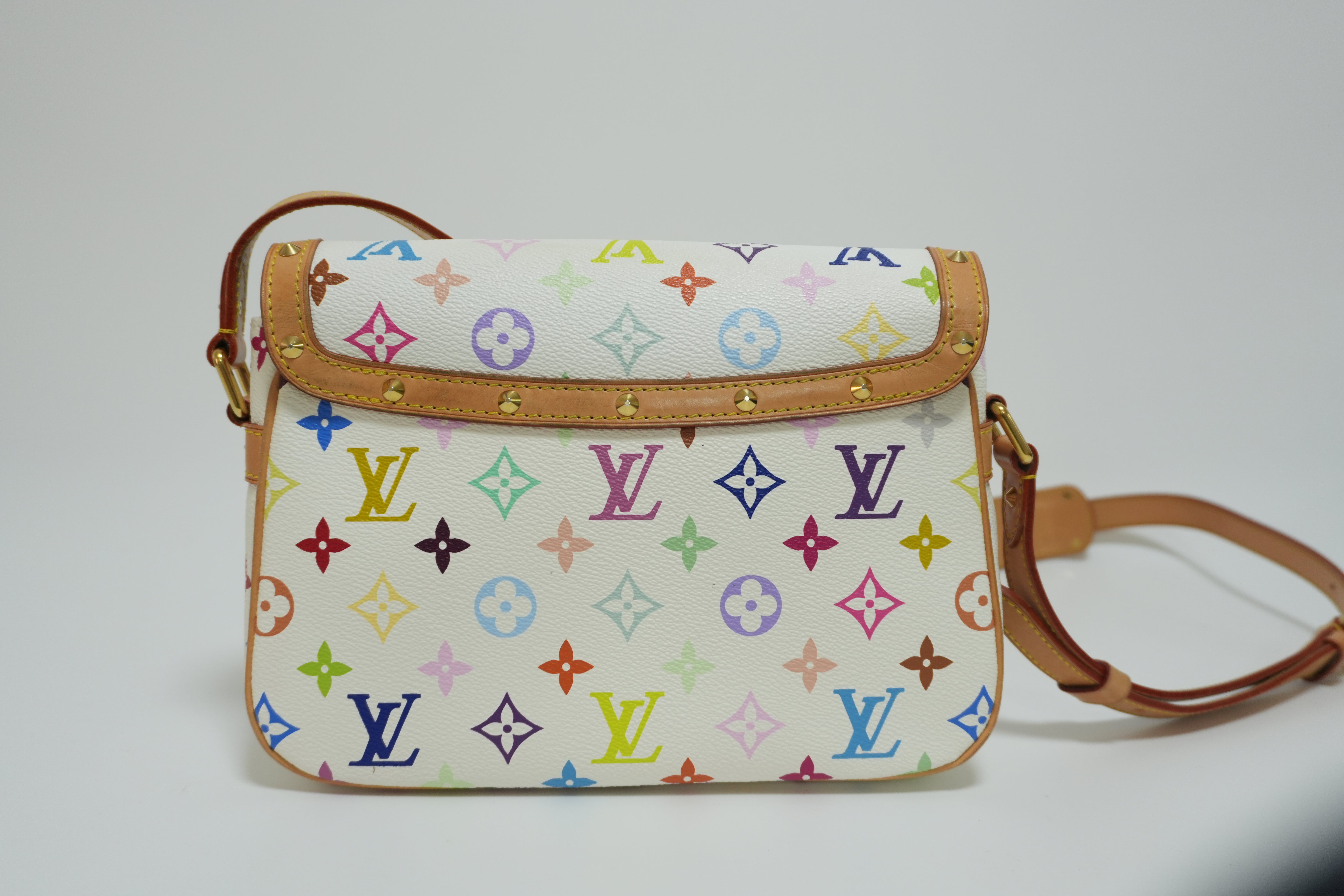 Louis Vuitton Multicolor Sologne Shoulder Bag Used