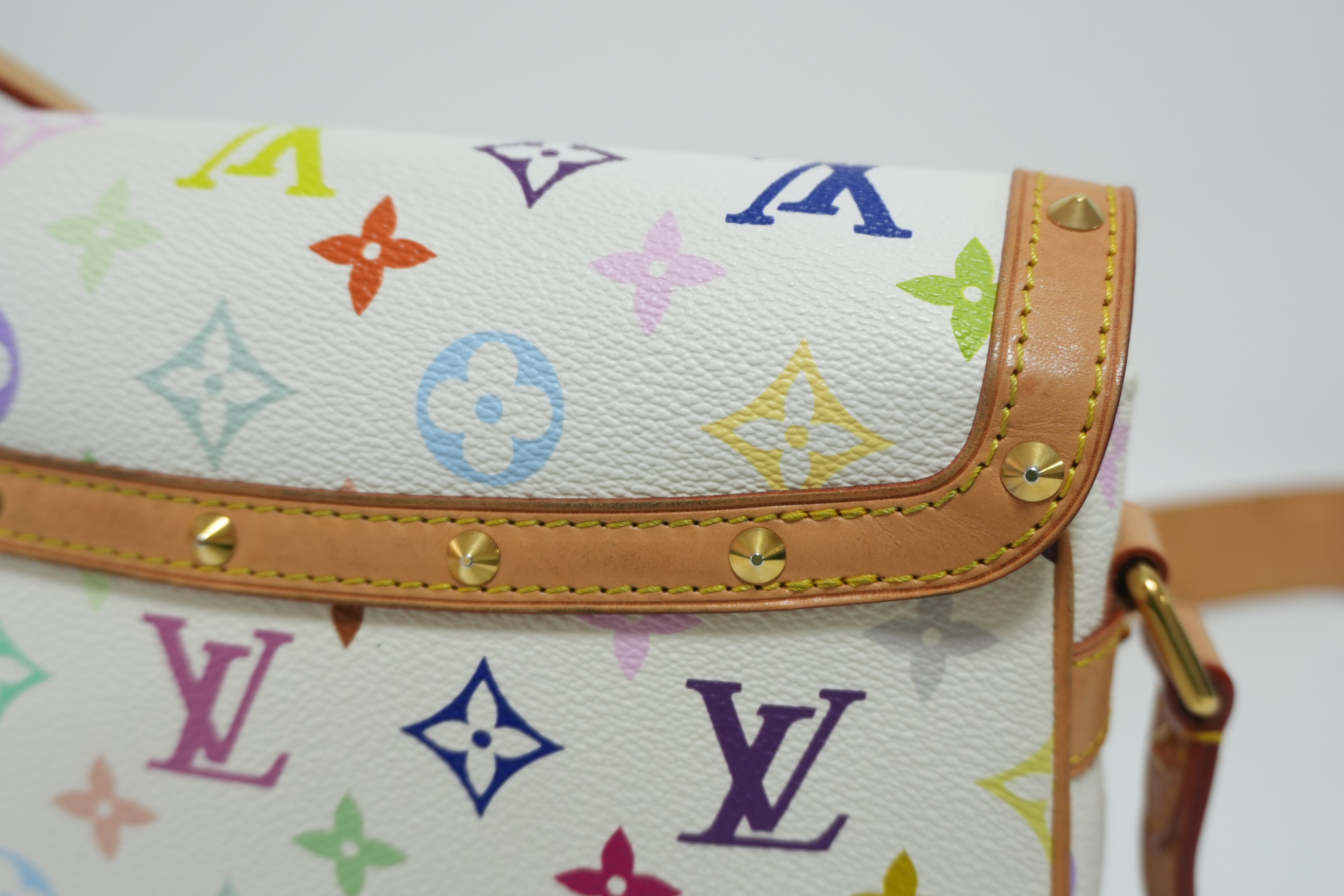 Louis Vuitton Multicolor Sologne Shoulder Bag Used
