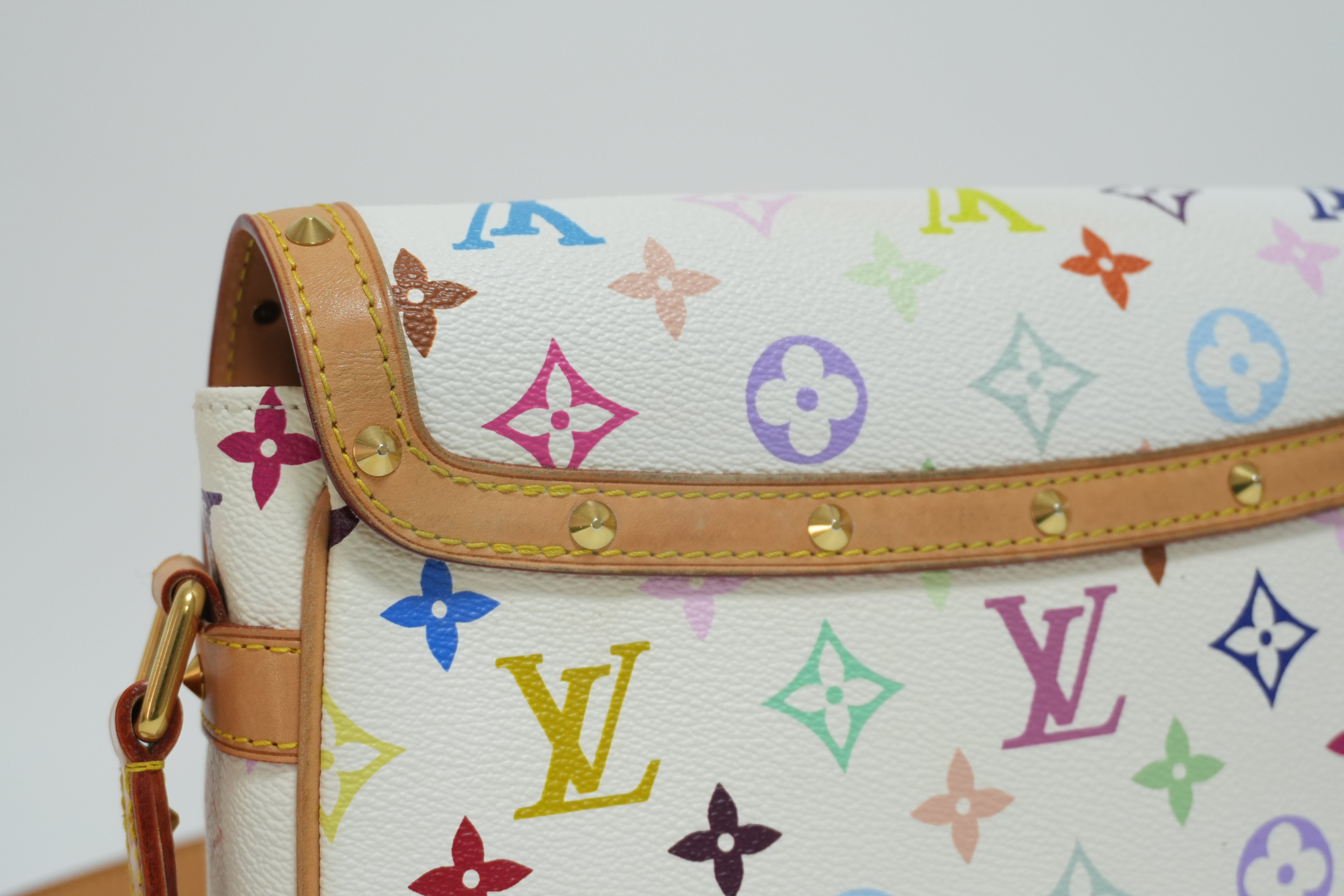 Louis Vuitton Multicolor Sologne Shoulder Bag Used