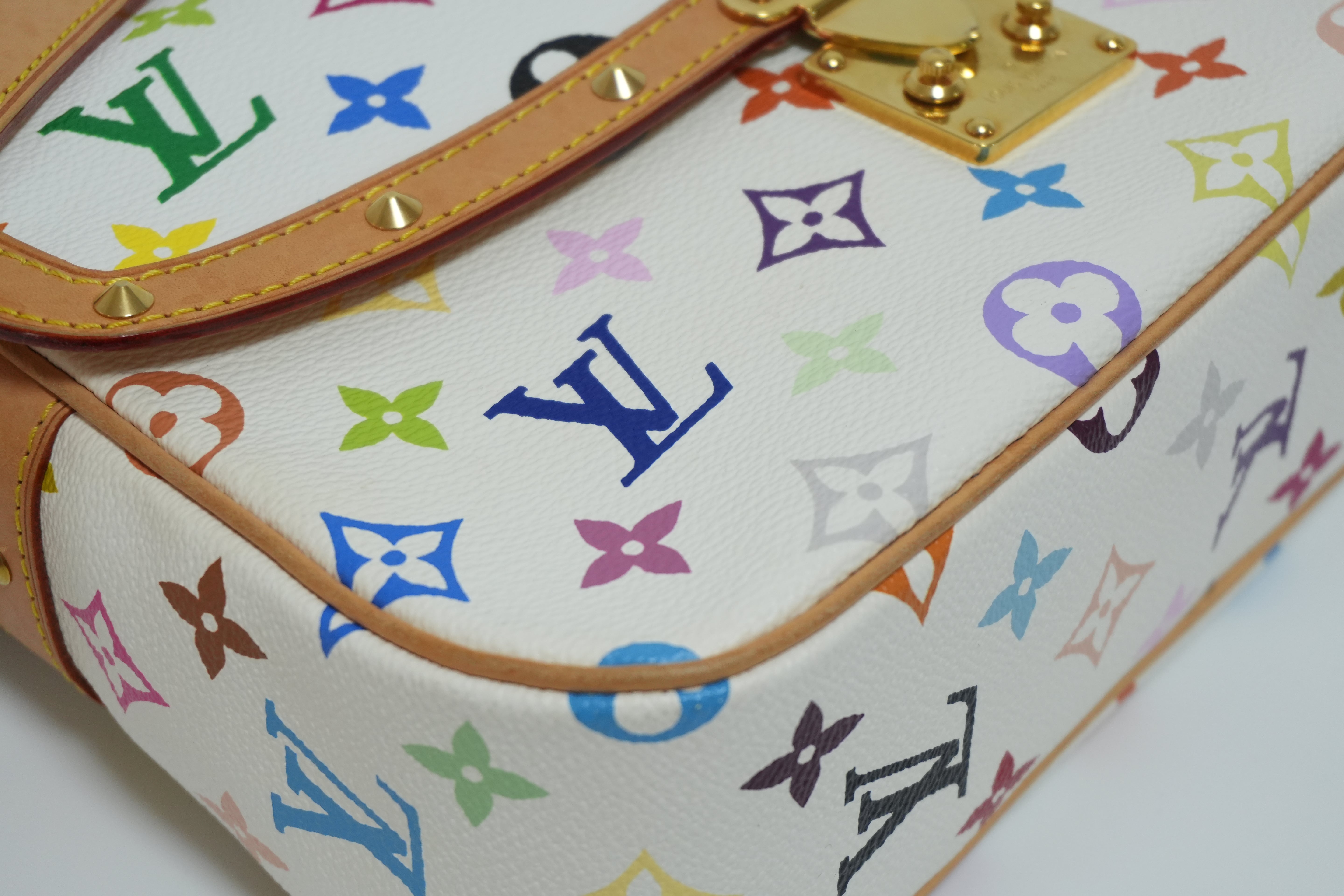 Louis Vuitton Multicolor Sologne Shoulder Bag Used