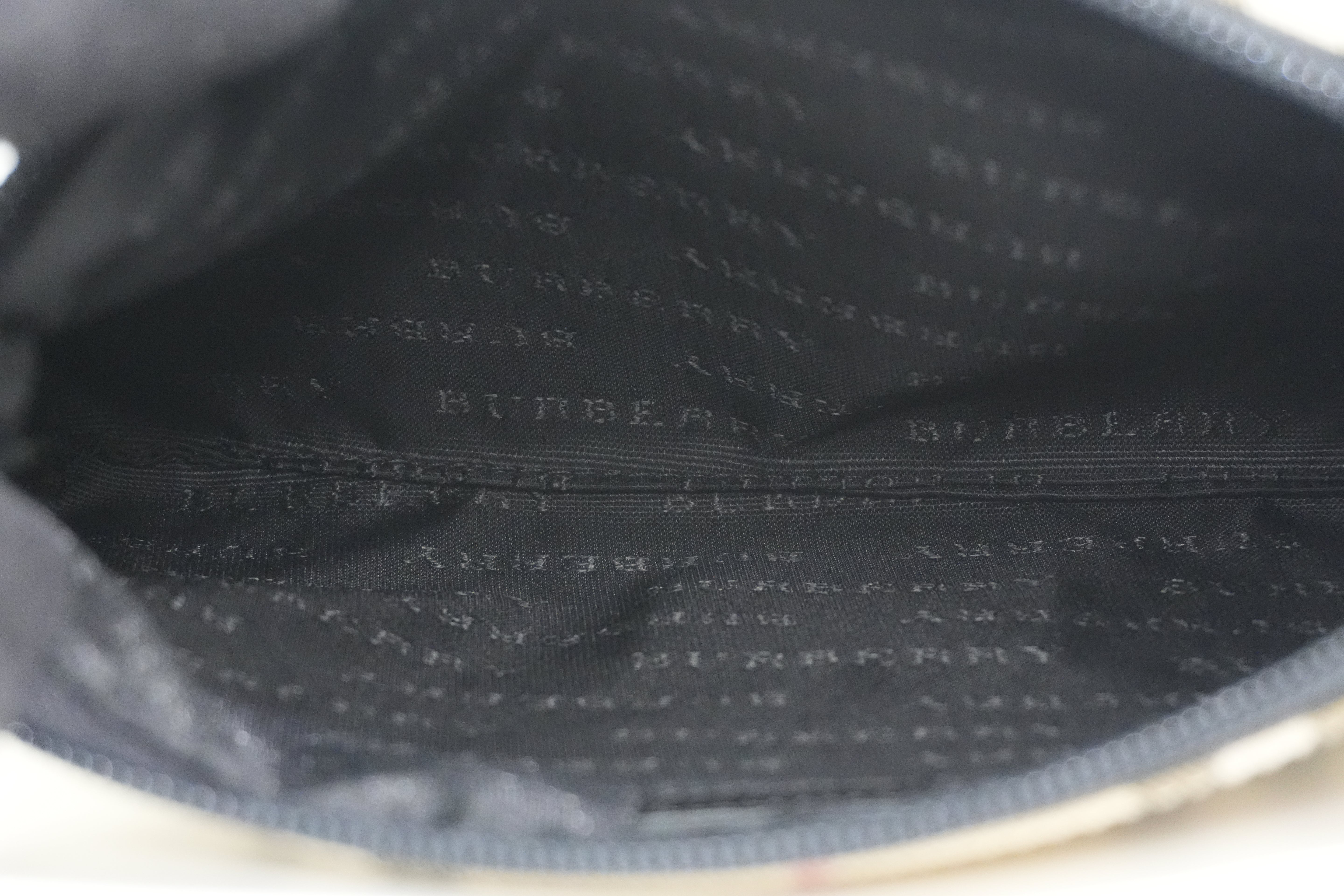 Pre-owned Burberry Nova Check Handbag Beige