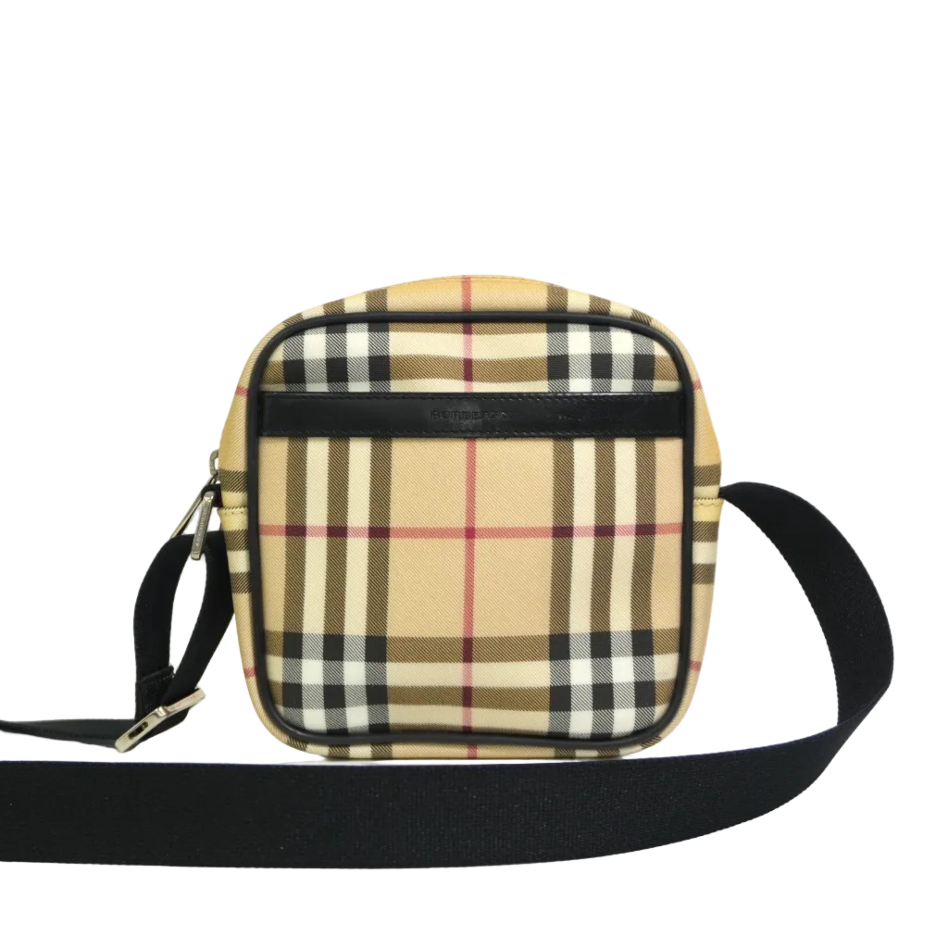 Pre-owned Burberry Nova Check Crossbody Bag