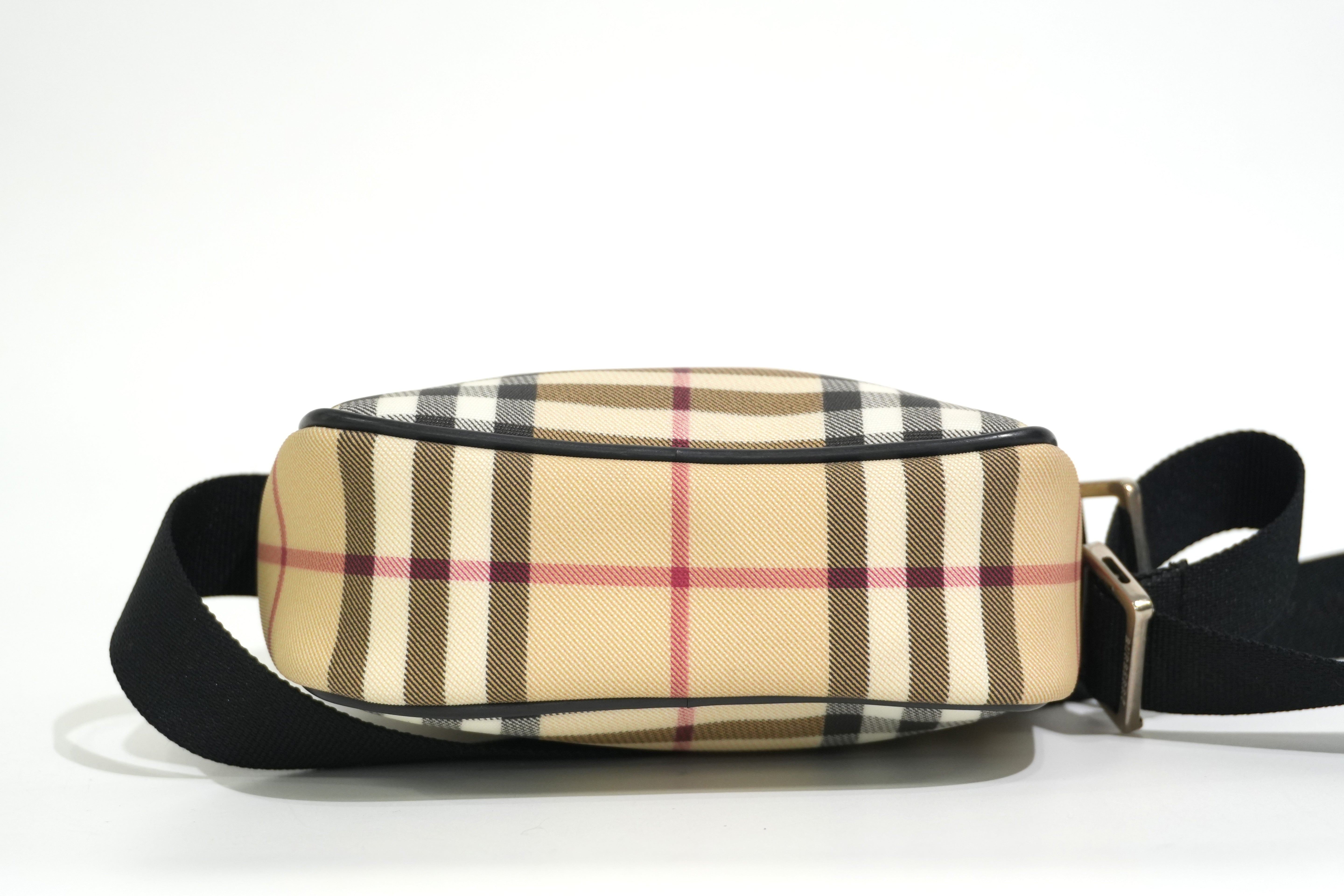 Pre-owned Burberry Nova Check Crossbody Bag