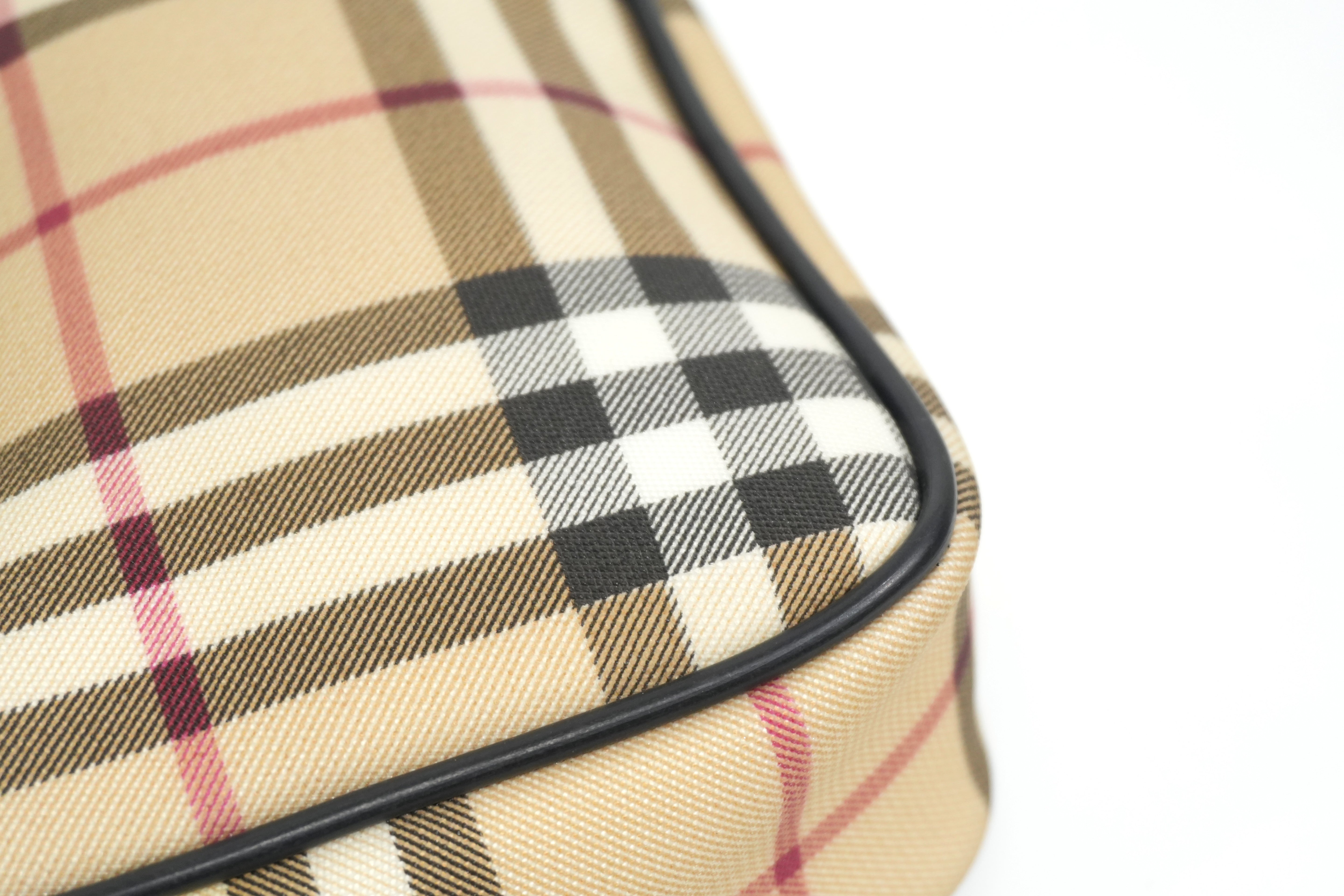 Pre-owned Burberry Nova Check Crossbody Bag