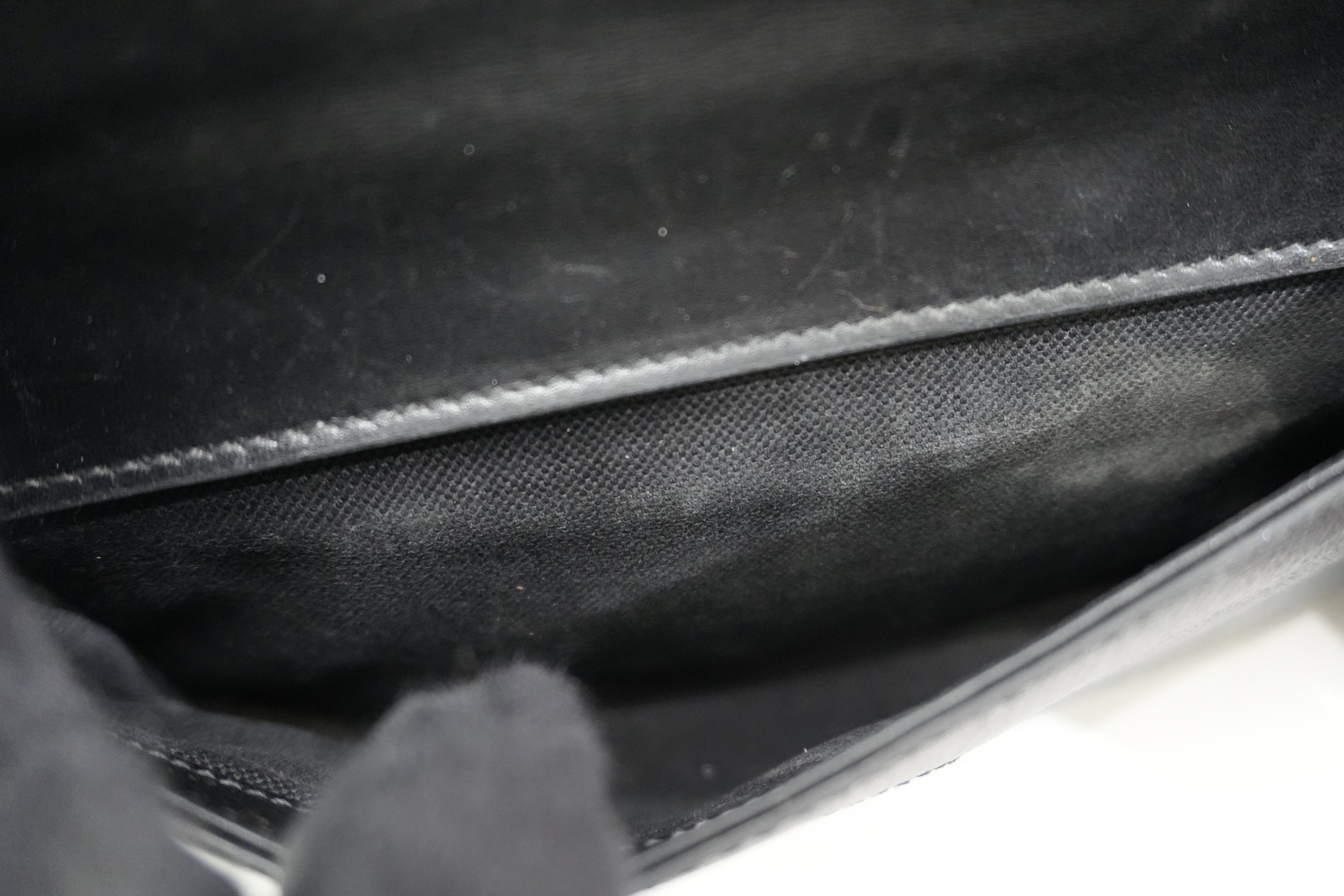 Pre-owned Gucci Guccisima Shoulder Bag Black