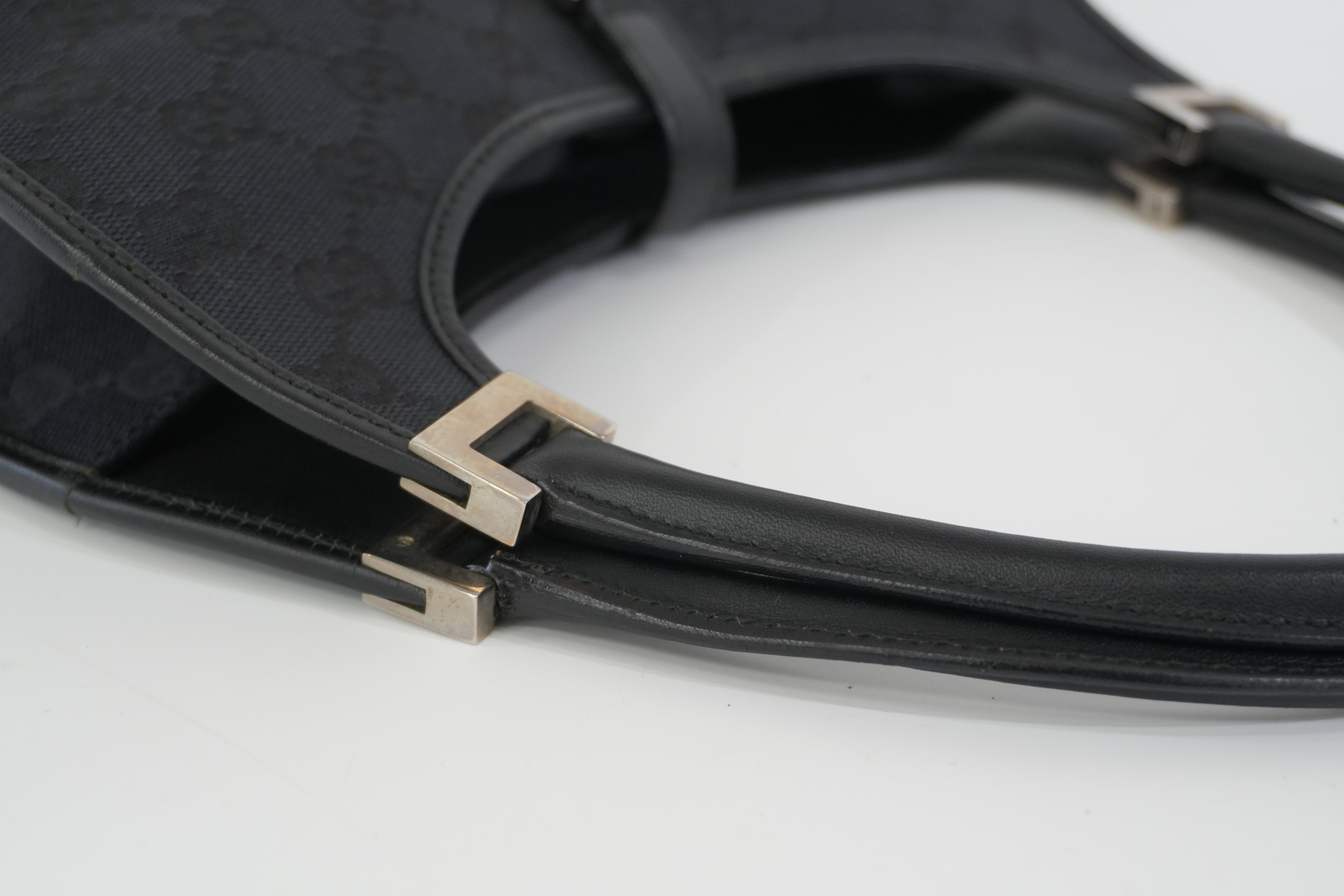 Pre-owned Gucci Jackie Shoulder Bag Black