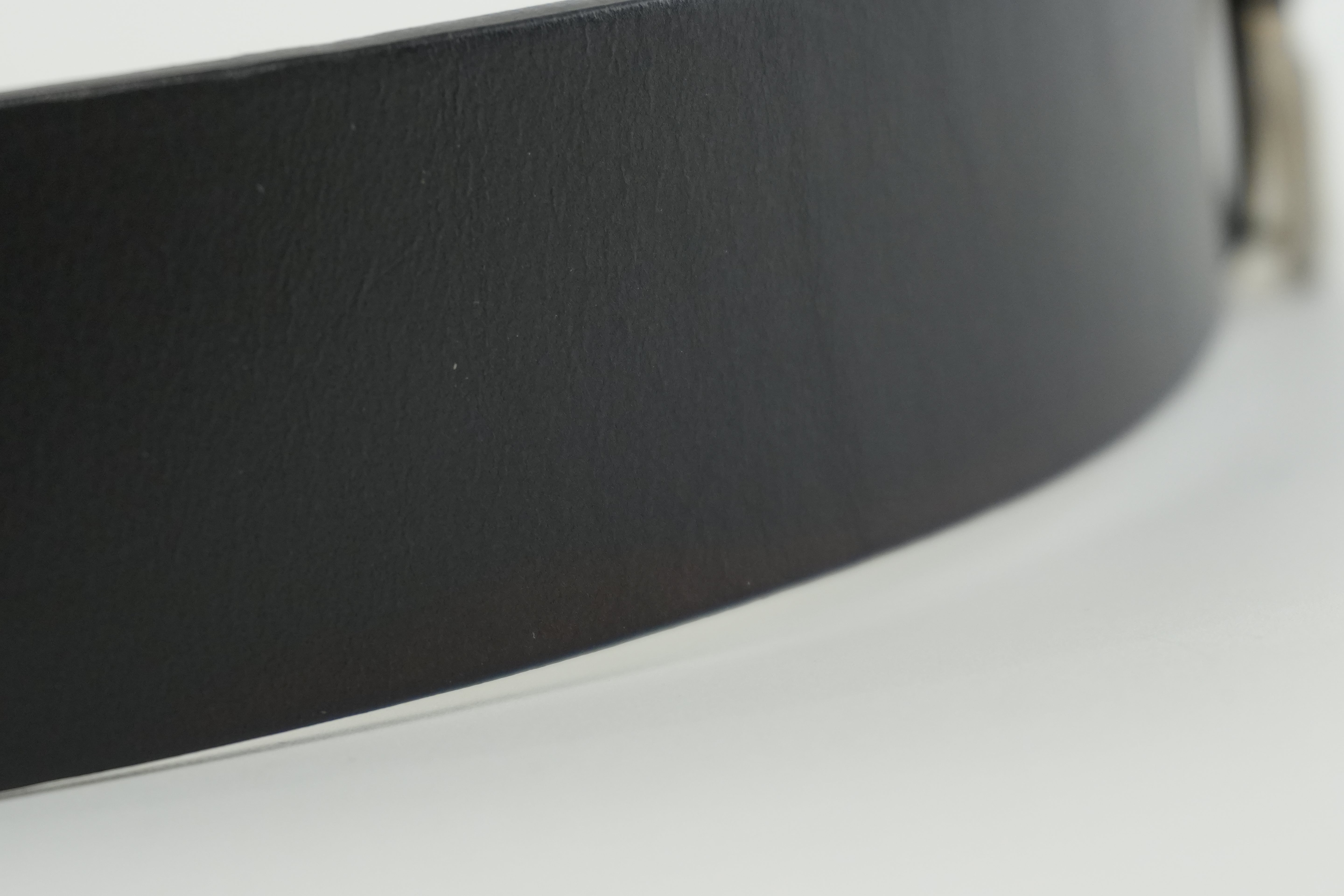 Pre-owned Gucci Belt Leather Size 85