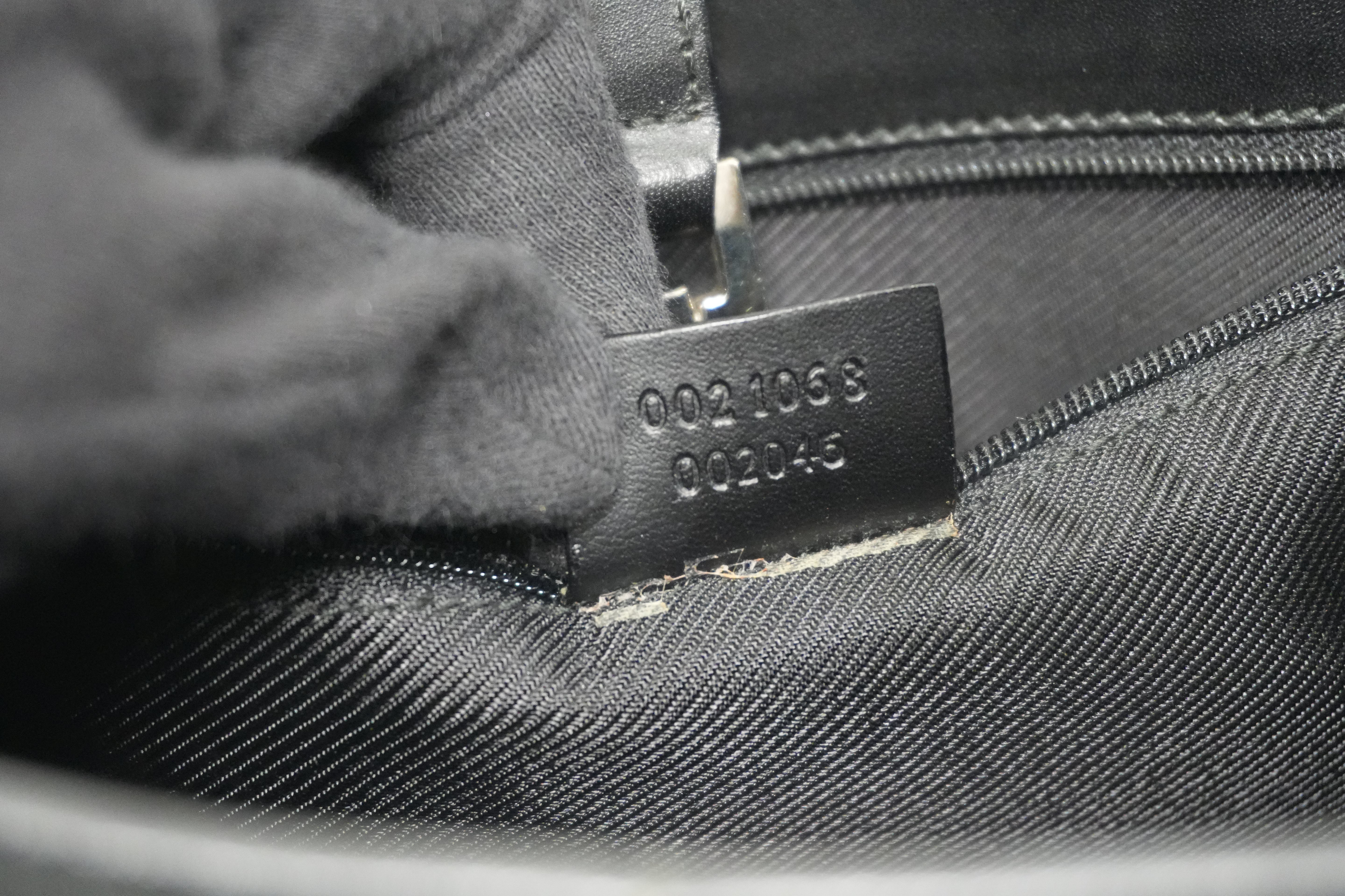 Pre-owned Gucci Jackie Shoulder Bag Black