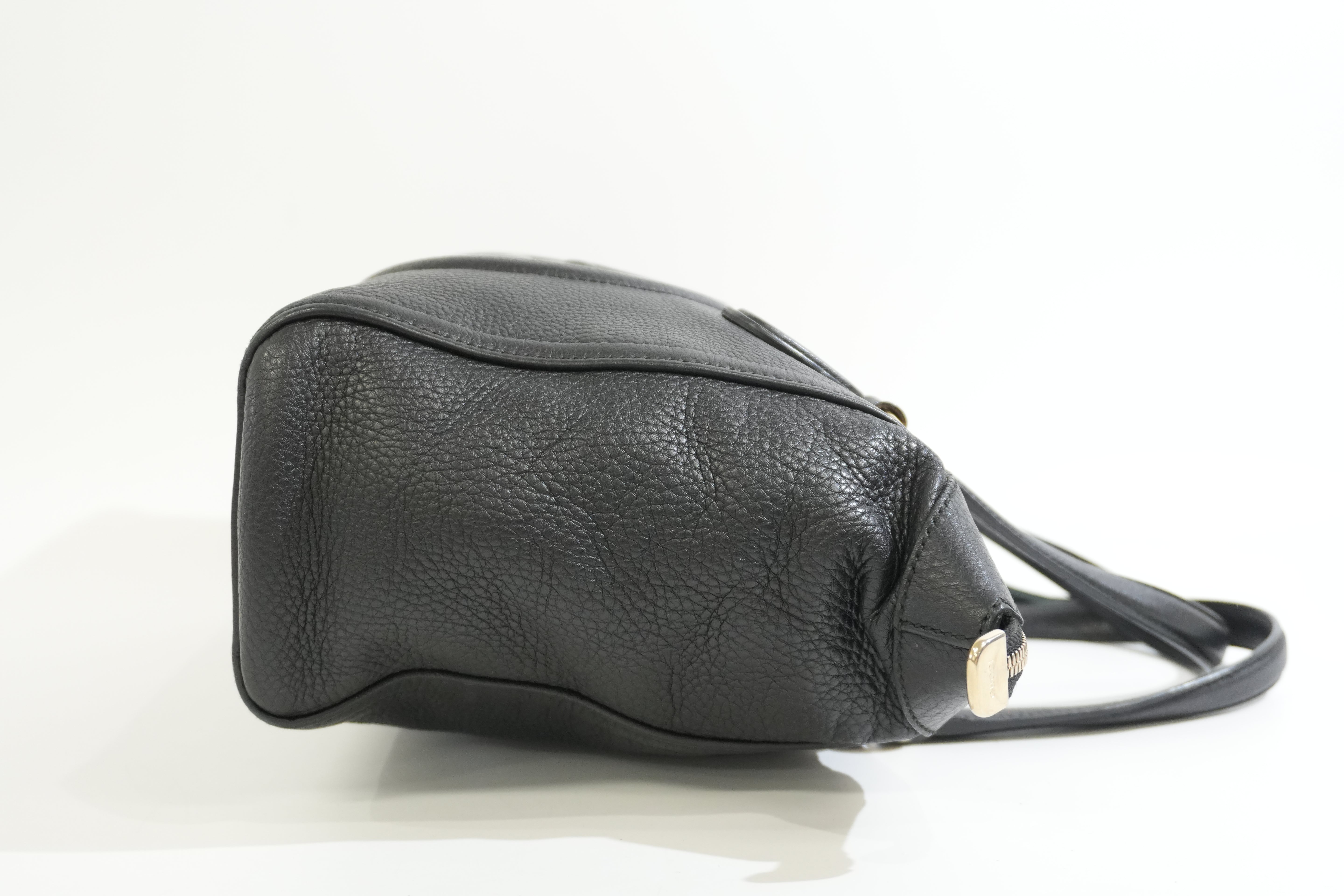 Pre-owned Gucci Soho Tote Bag Black