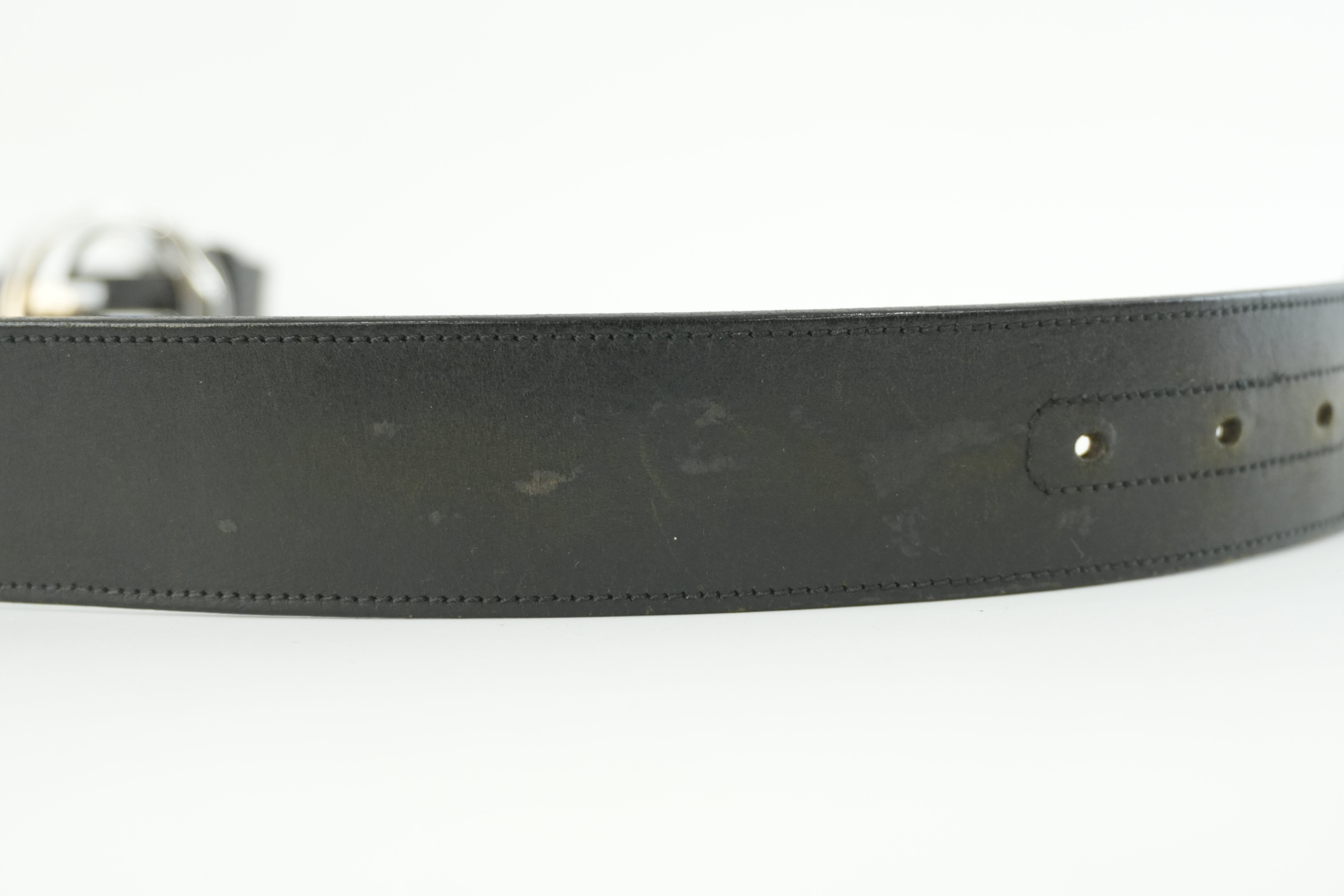 Gucci Belt Leather Size 100 Used