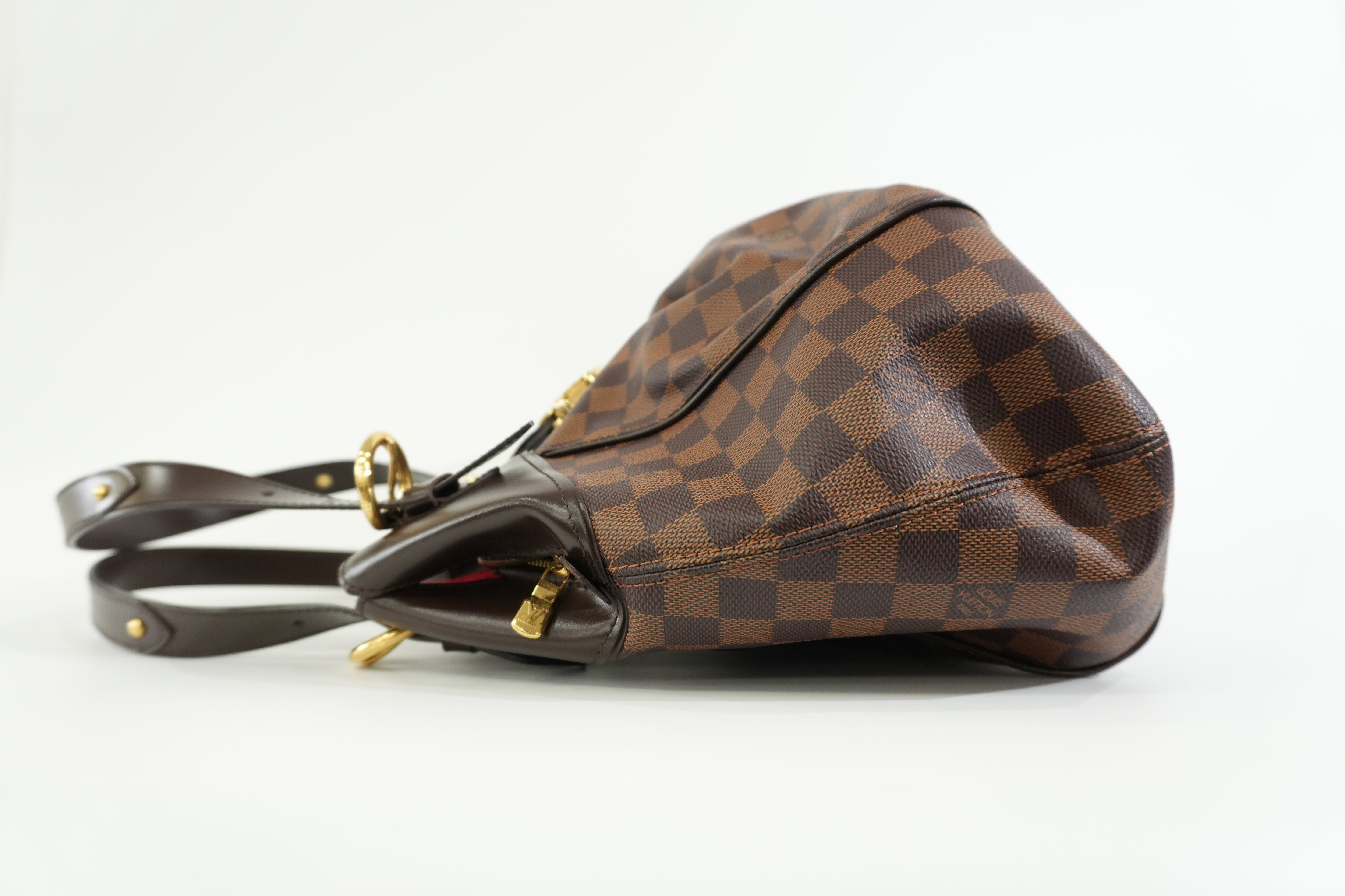 Pre-owned Louis Vuitton Damier Ebene Sistina GM Tote Bag