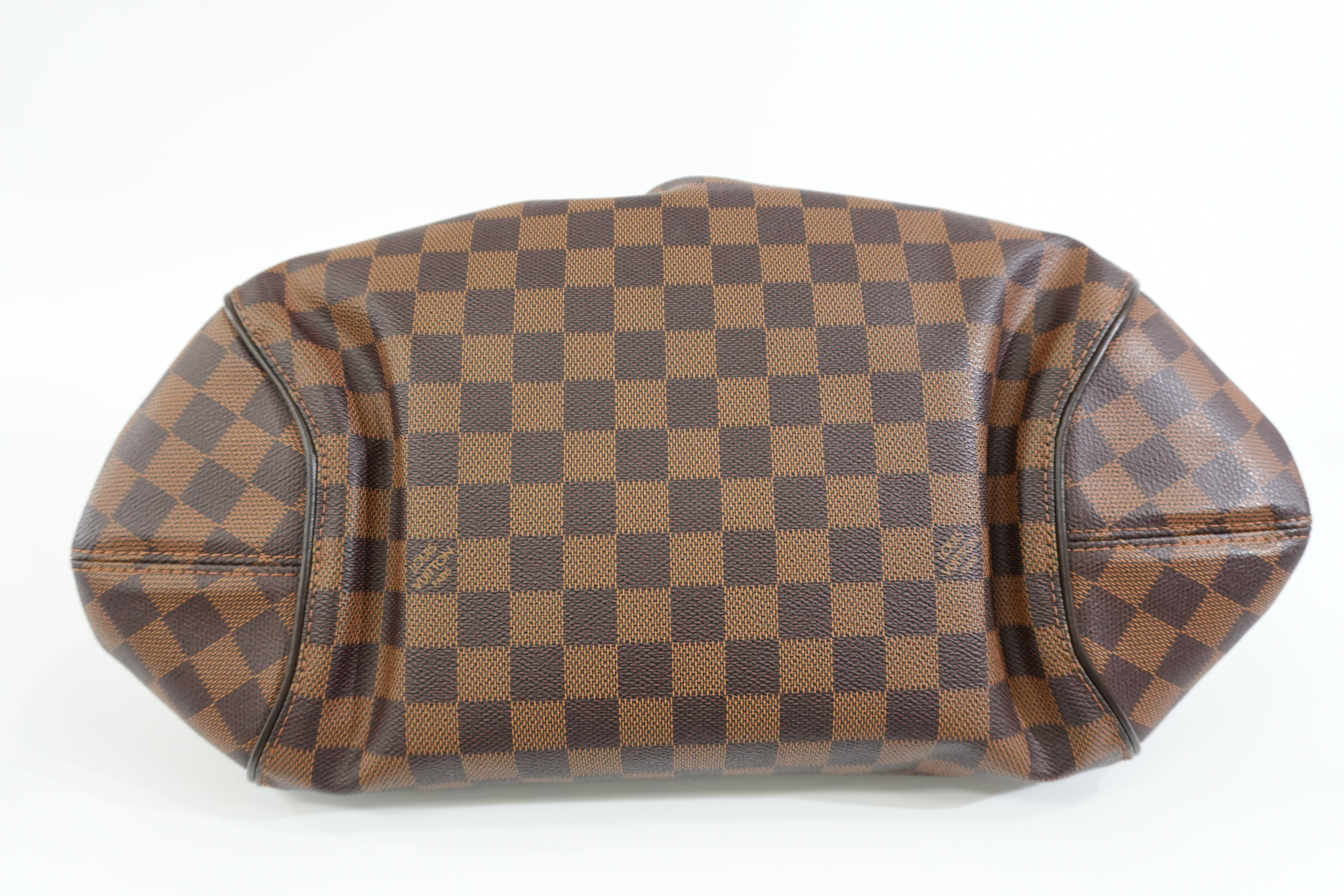 Pre-owned Louis Vuitton Damier Ebene Sistina GM Tote Bag