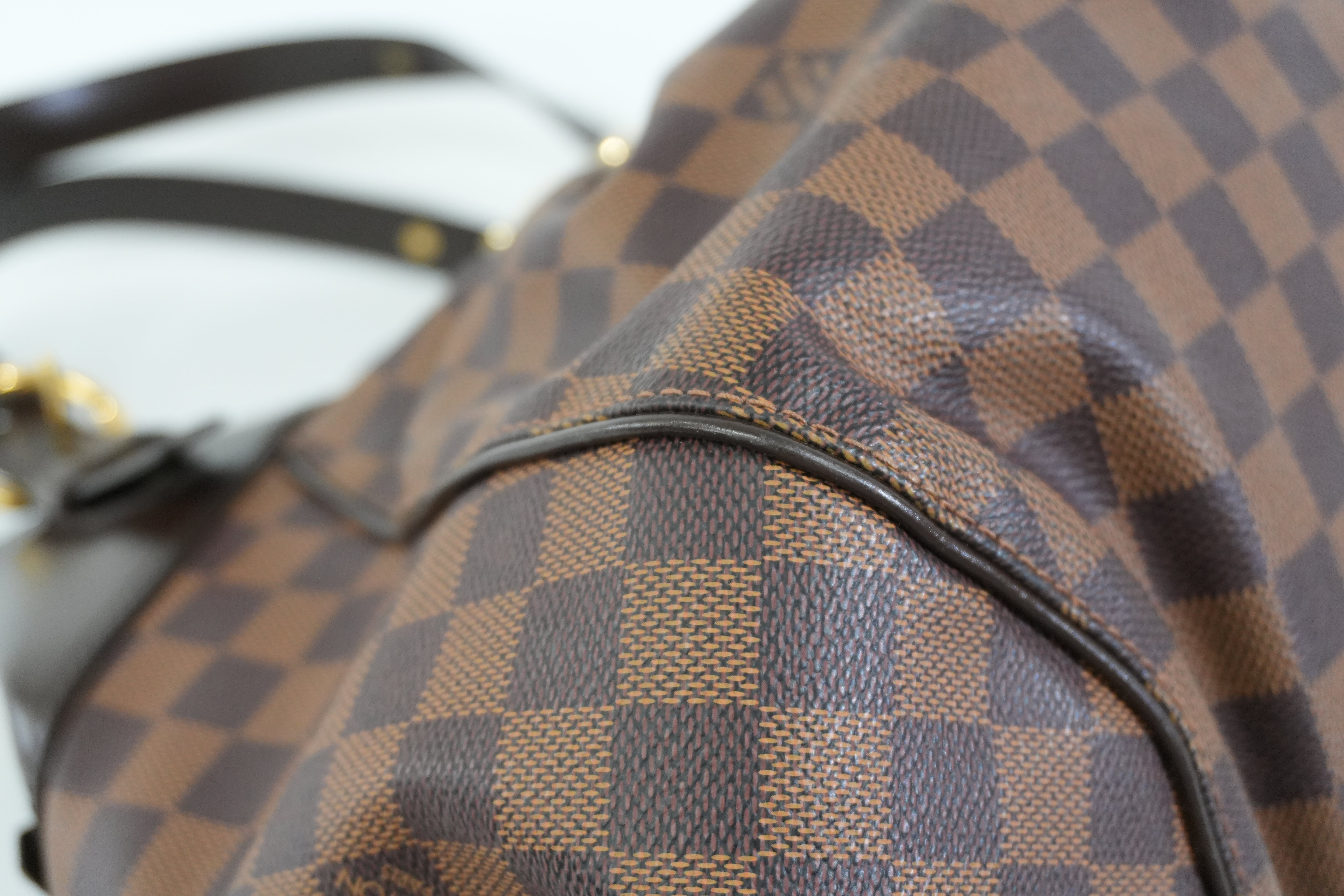 Pre-owned Louis Vuitton Damier Ebene Sistina GM Tote Bag