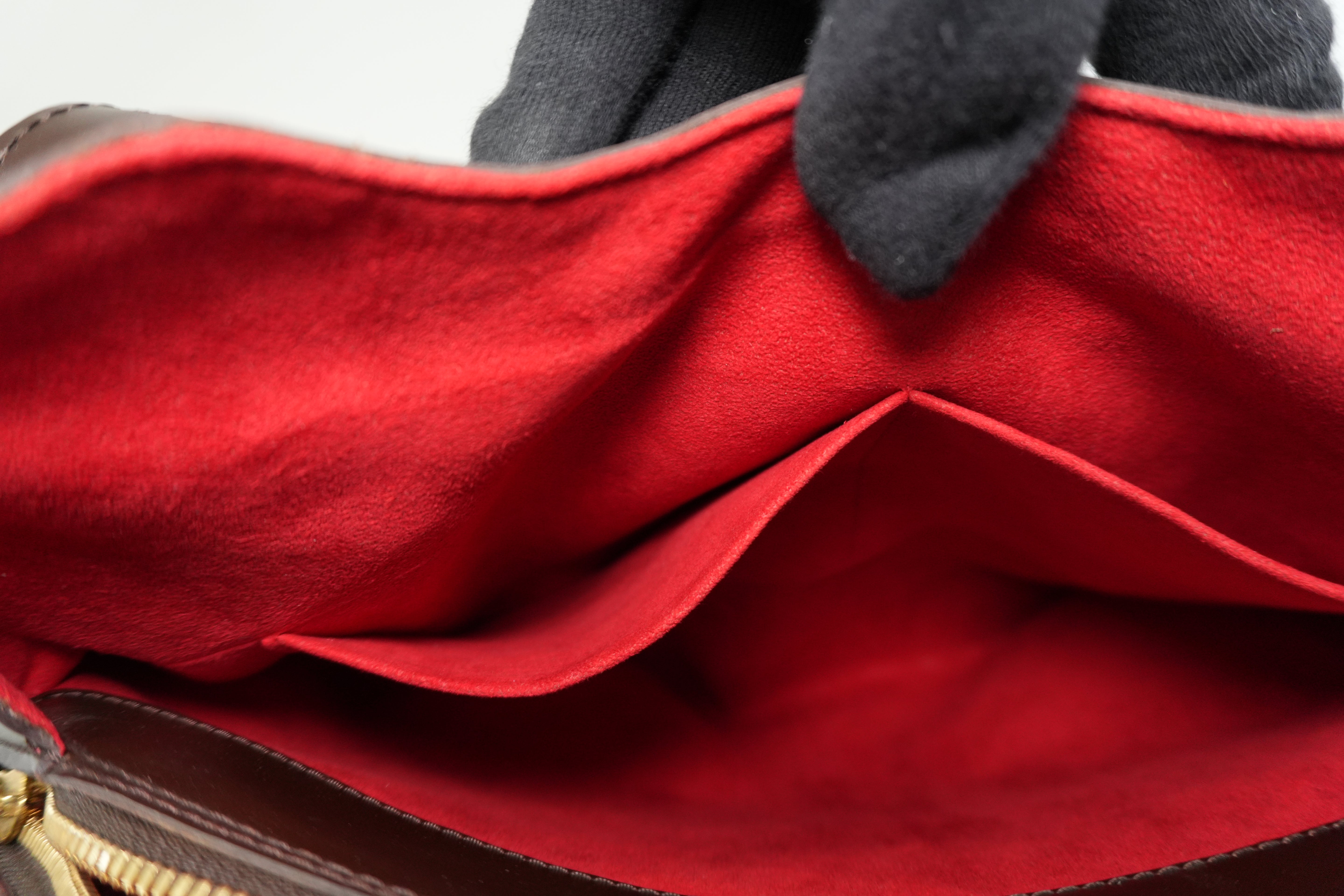 Pre-owned Louis Vuitton Damier Ebene Sistina GM Tote Bag