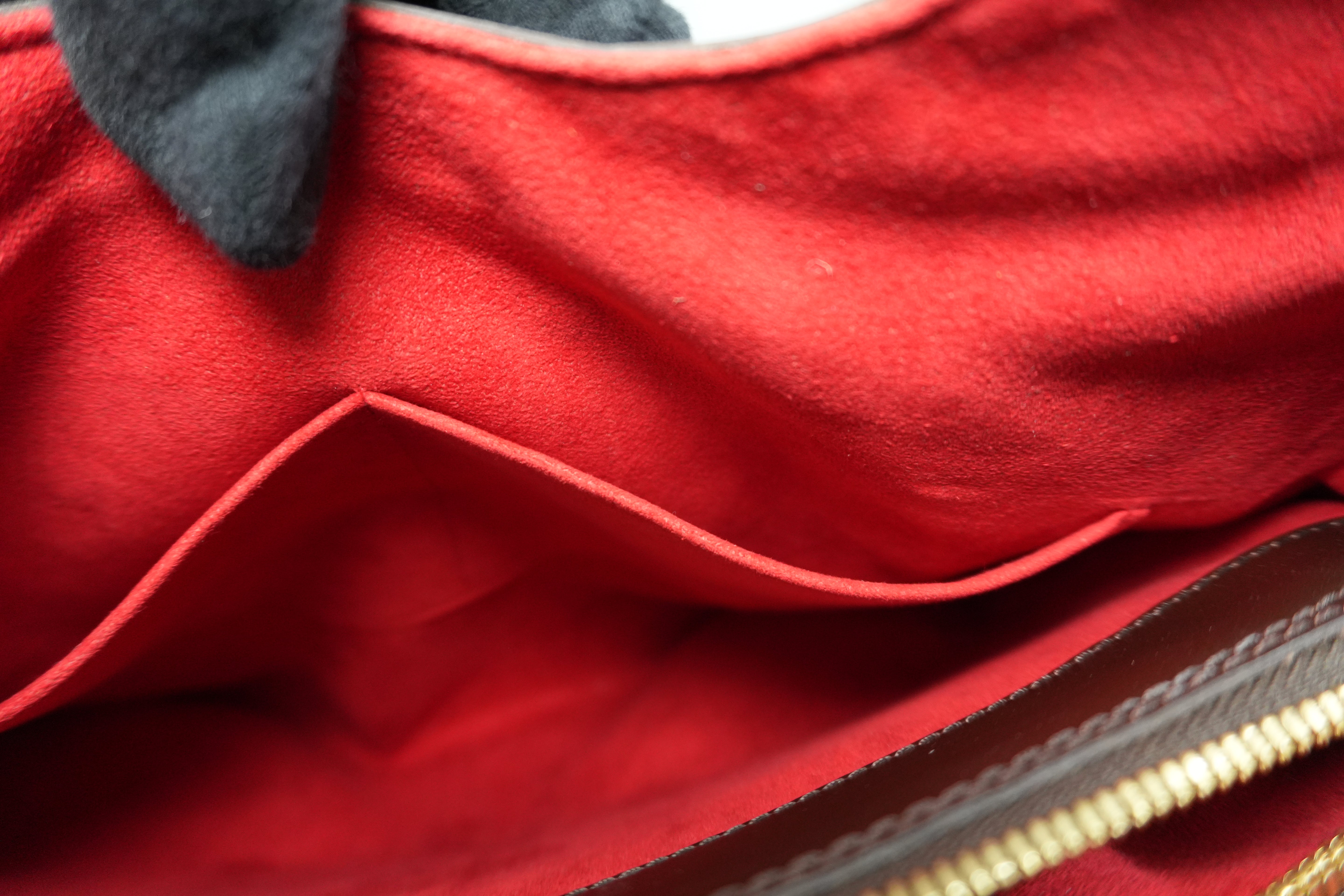 Pre-owned Louis Vuitton Damier Ebene Sistina GM Tote Bag