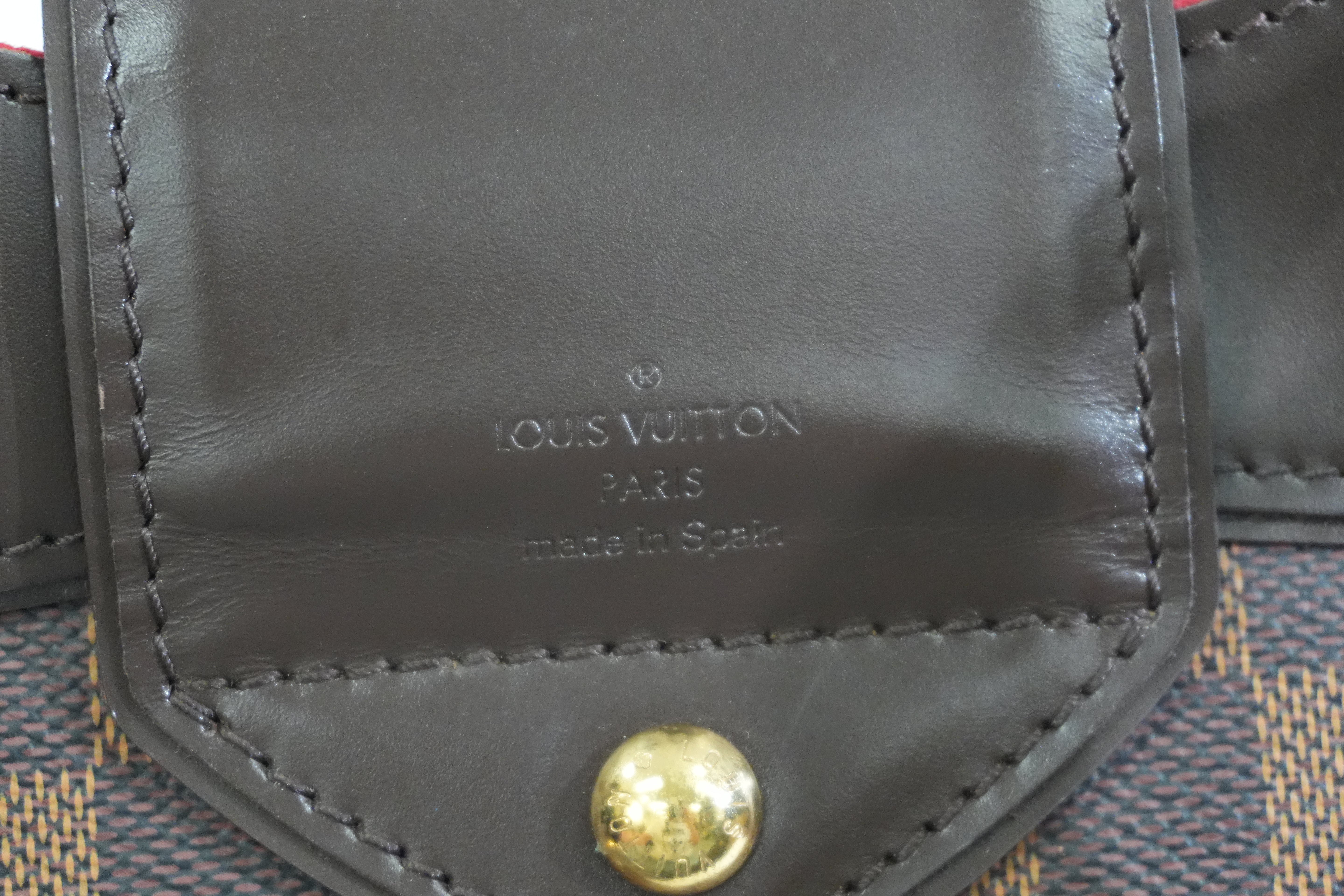 Pre-owned Louis Vuitton Damier Ebene Sistina GM Tote Bag