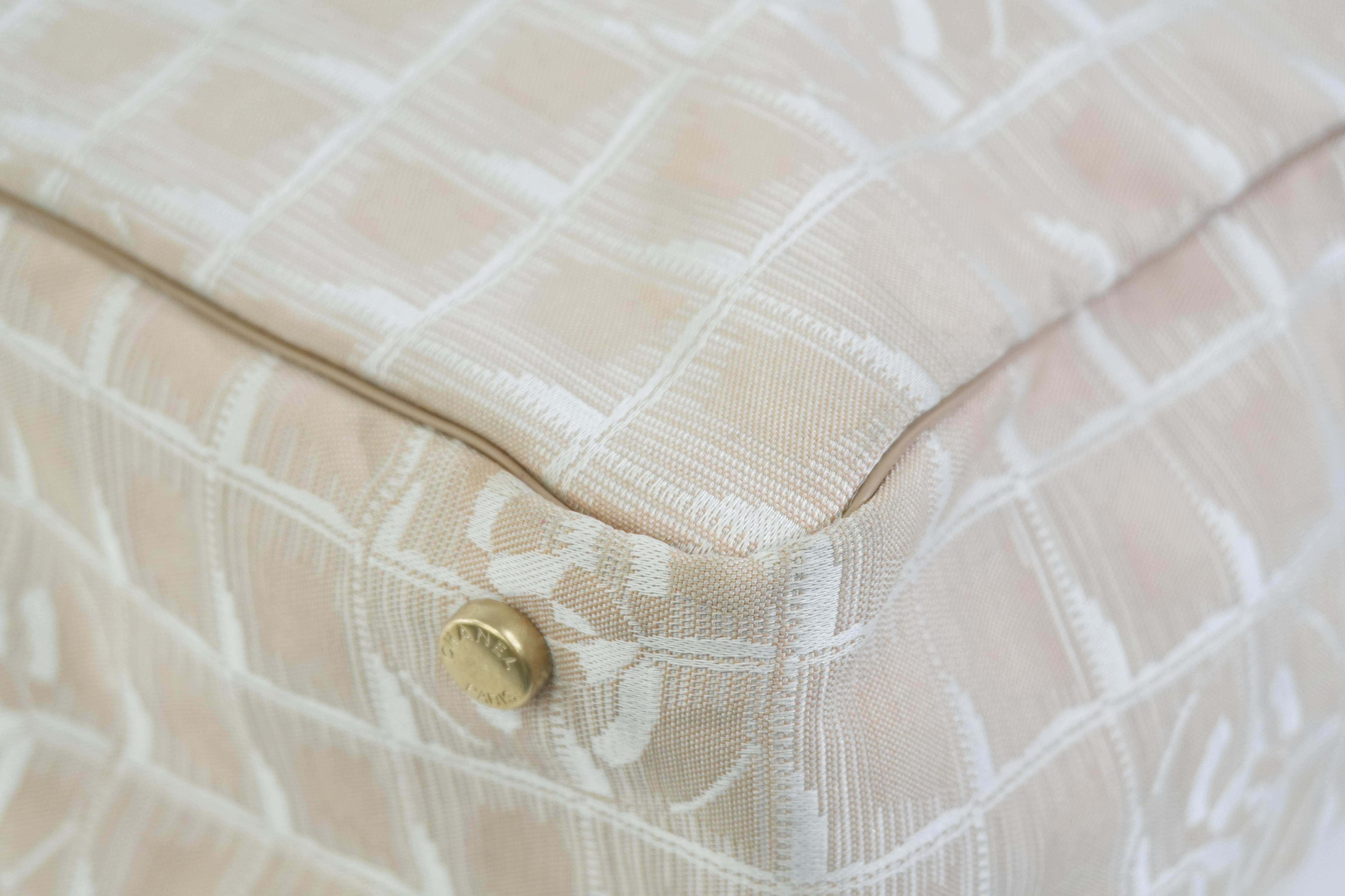 Pre-owned Chanel New Travel Line Tote Bag Pink