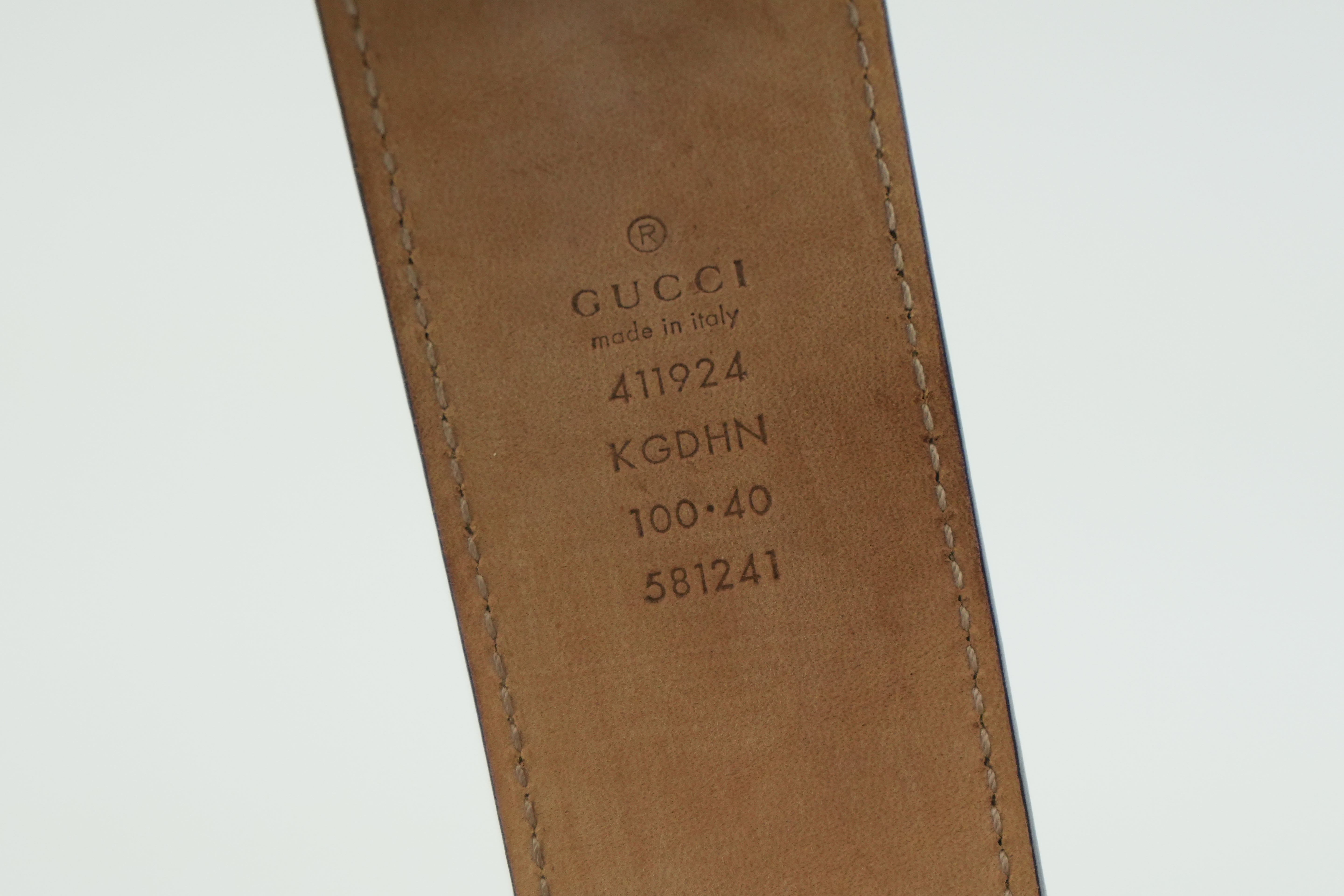 Gucci GG Belt Used